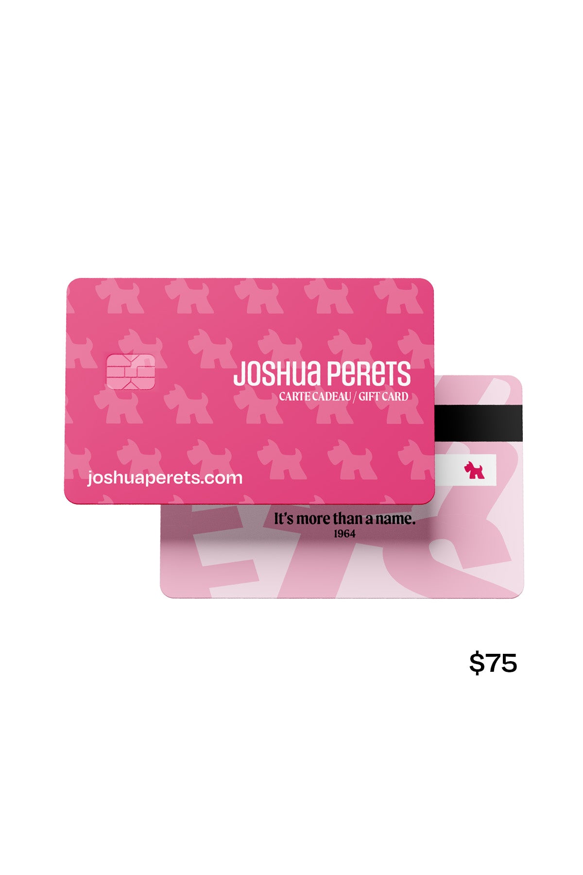 Joshua Perets Digital Gift Card