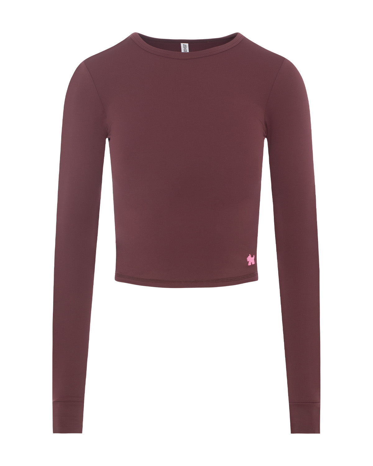 Emery - Fitted Crew Neck Long Sleeve Top