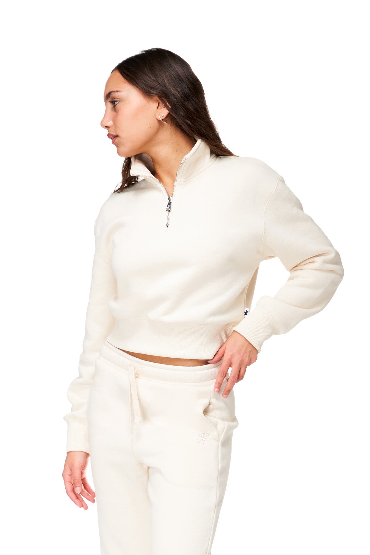 Becky - Semi Fitted Half Zip Pullover