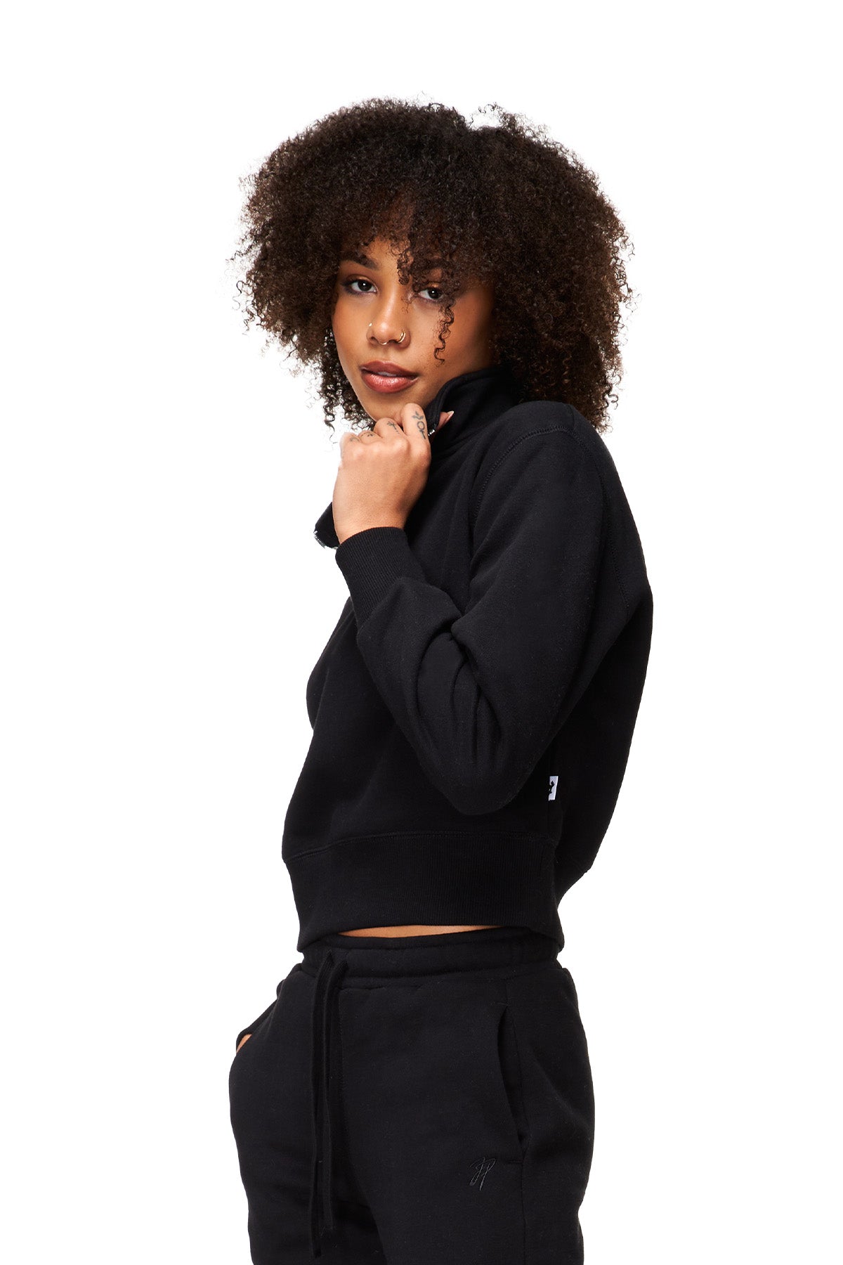 Becky - Semi Fitted Half Zip Pullover
