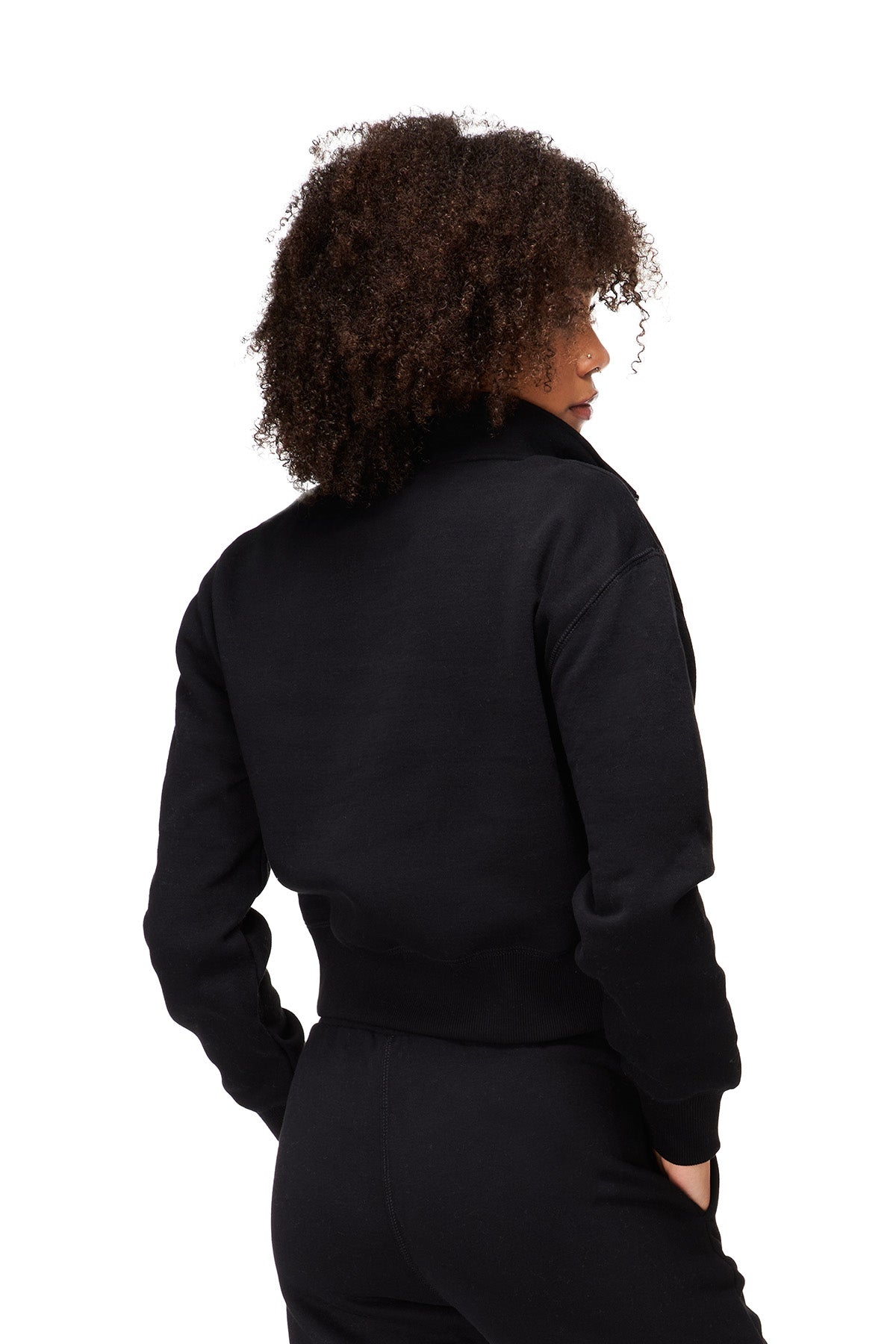 Becky - Semi Fitted Half Zip Pullover