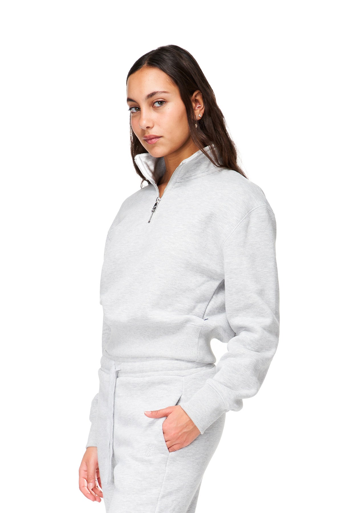 Becky - Semi Fitted Half Zip Pullover