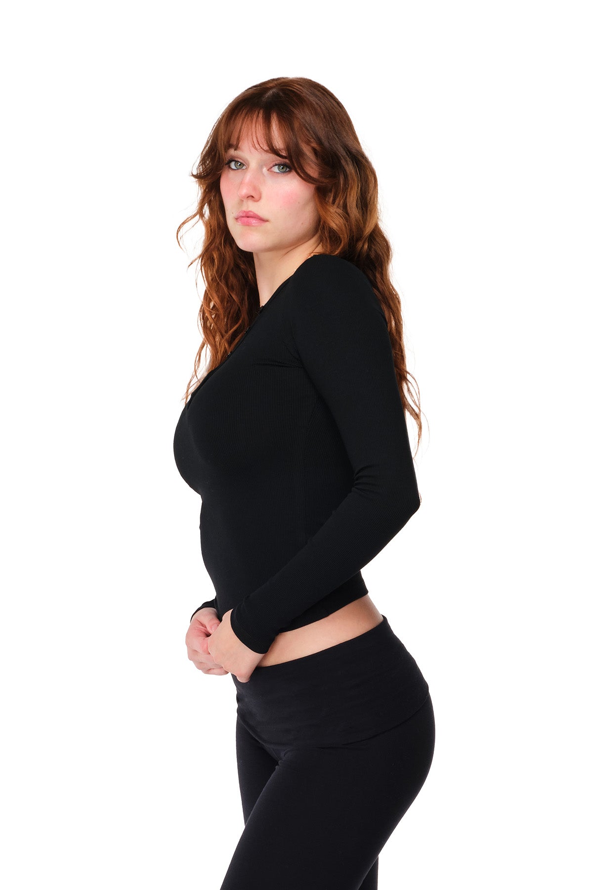 Bennett - Henley Long Sleeve Top