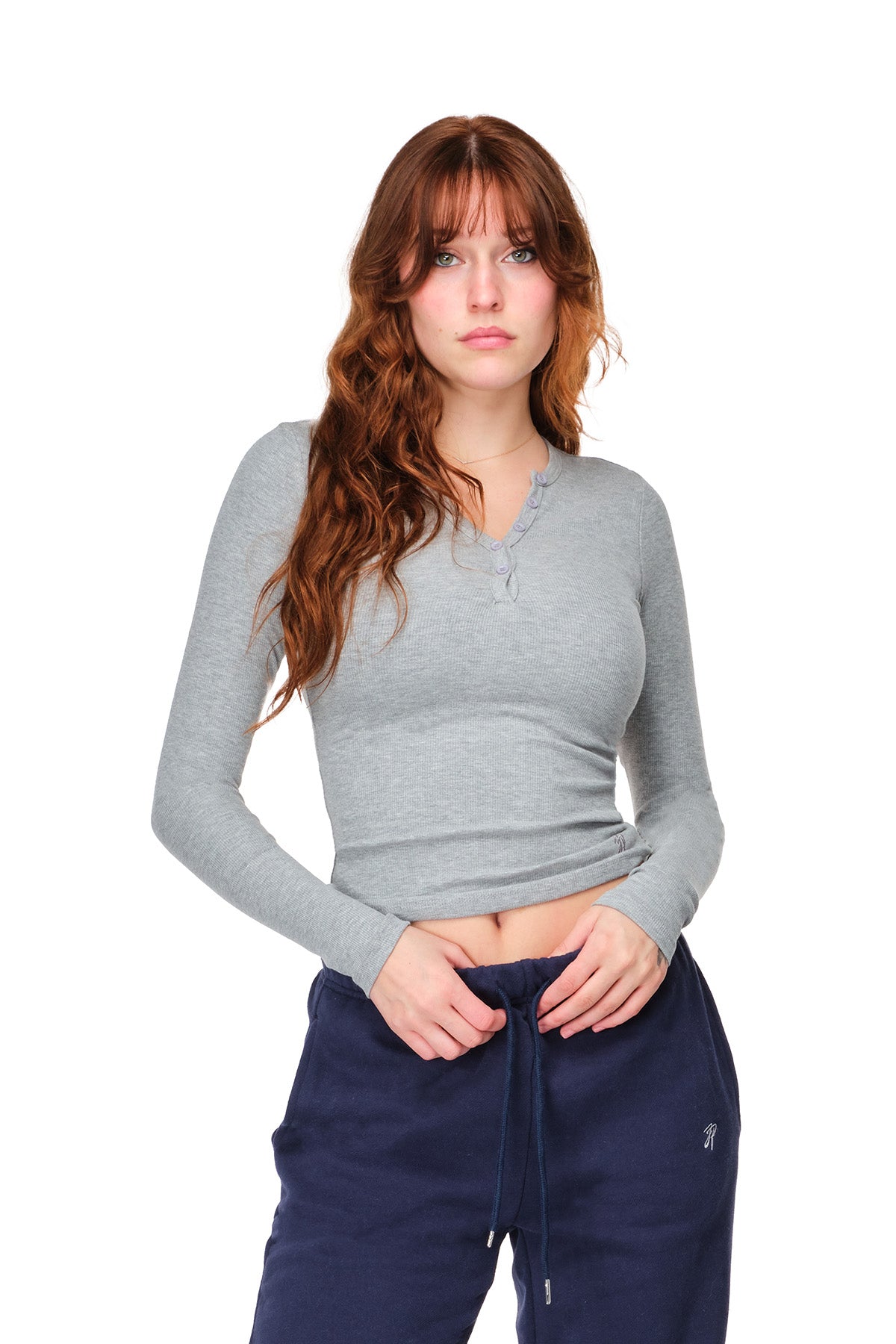 Bennett - Henley Long Sleeve Top