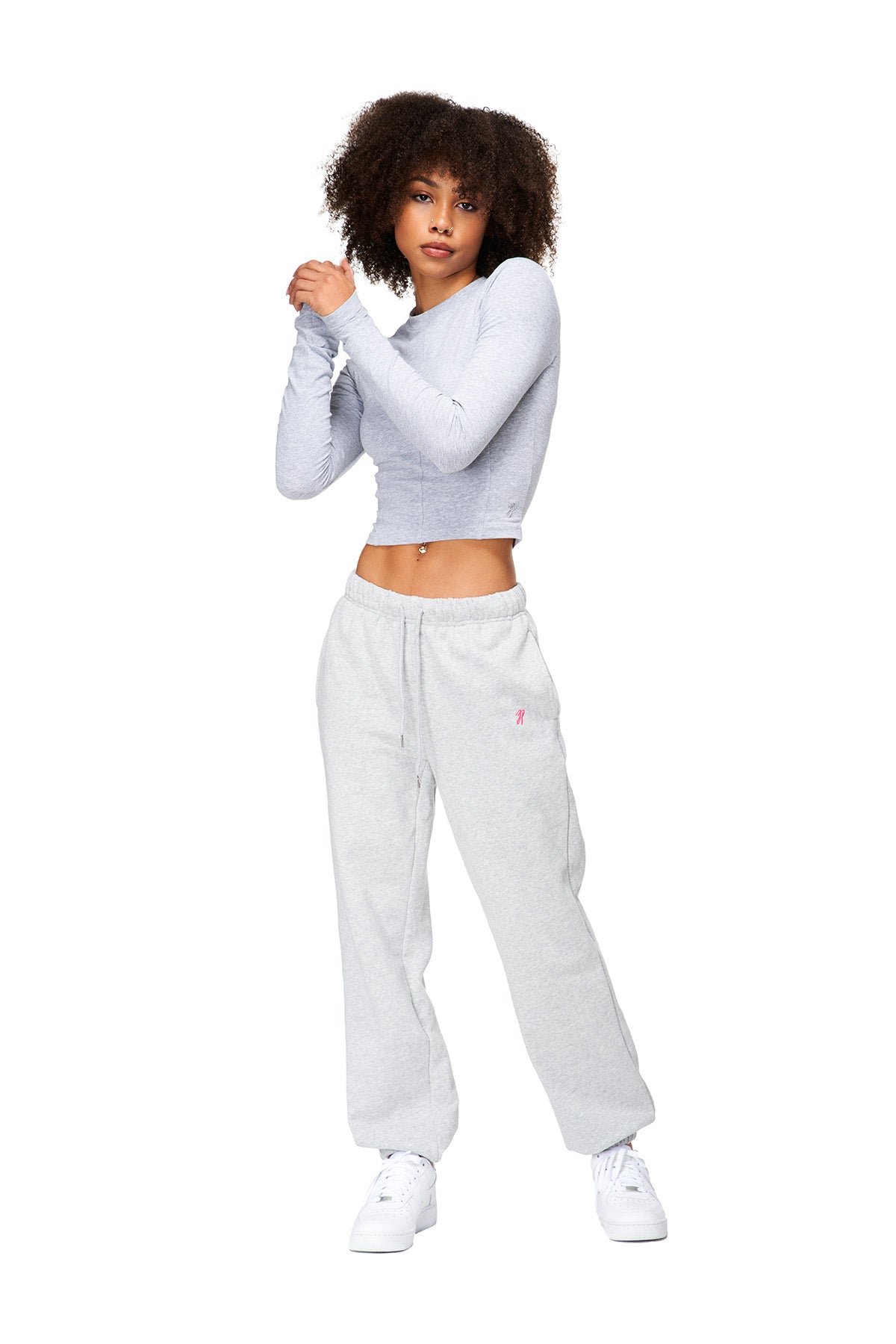 Lana - Cropped Long Sleeve Top