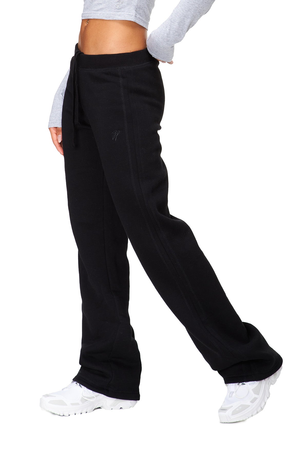 Nora - Fitted Wide Leg Sweatpant