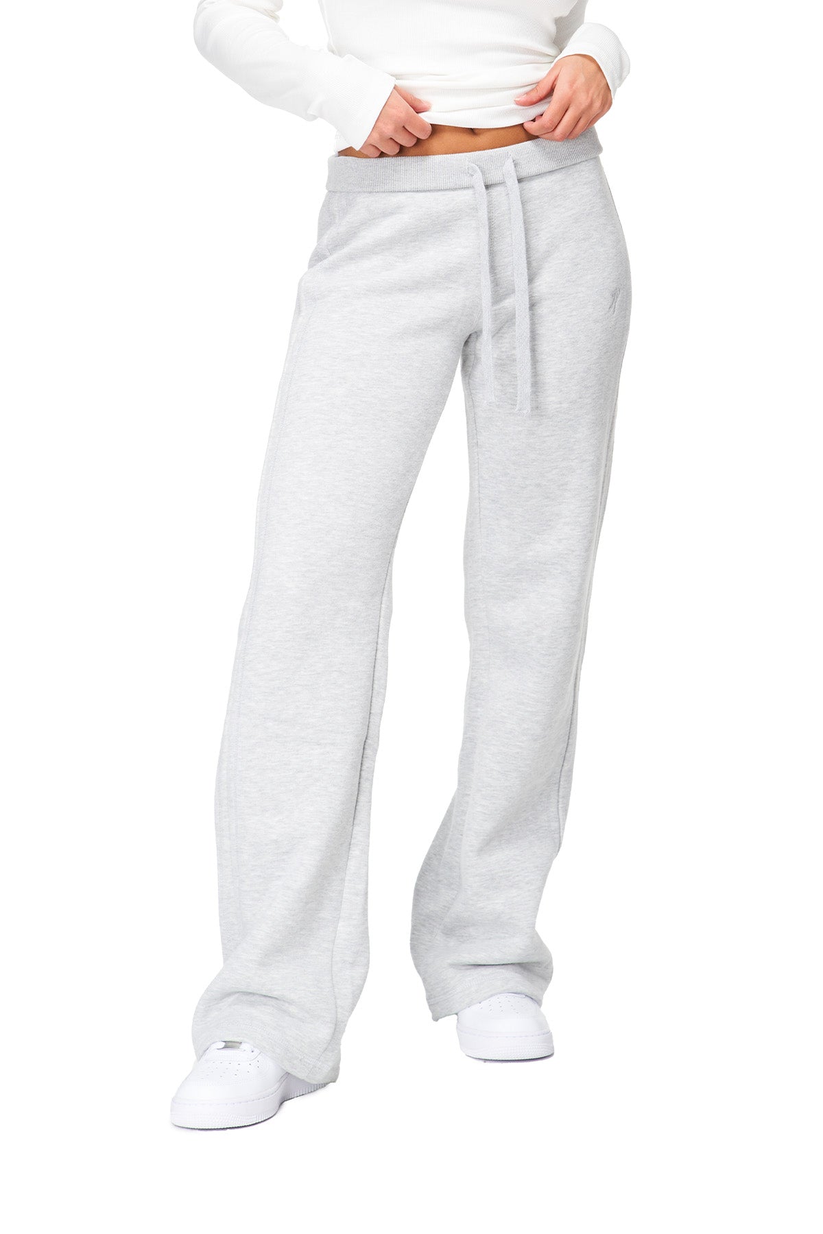 Nora - Fitted Wide Leg Sweatpant