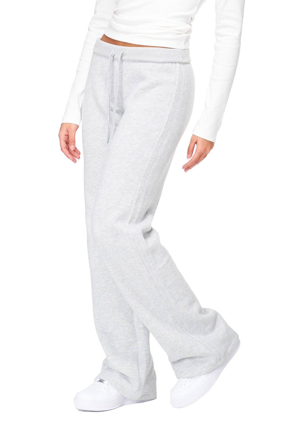 Nora - Fitted Wide Leg Sweatpant