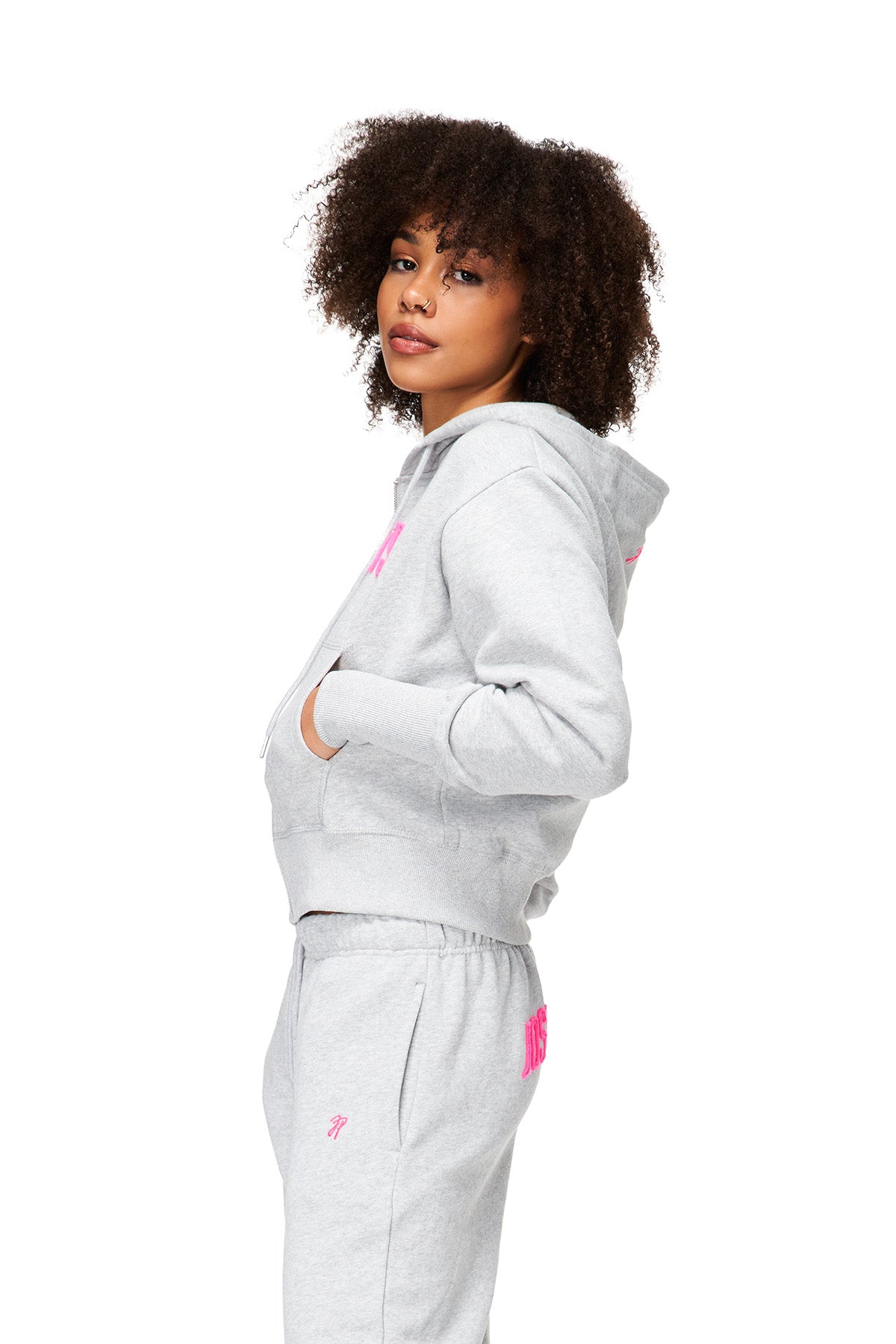Paige - Relaxed-Fit Zip-Up Hoodie