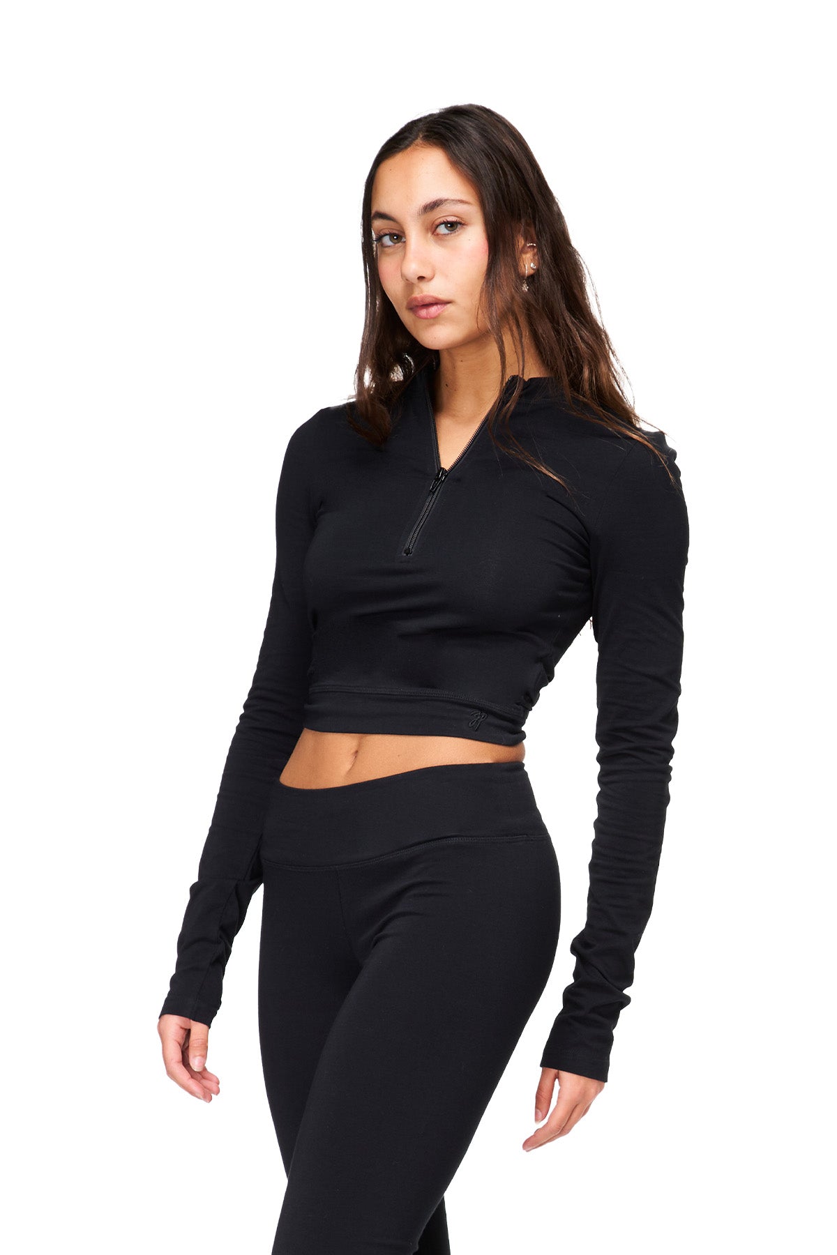 Petra - Crew Neck Long Sleeve with Zipper