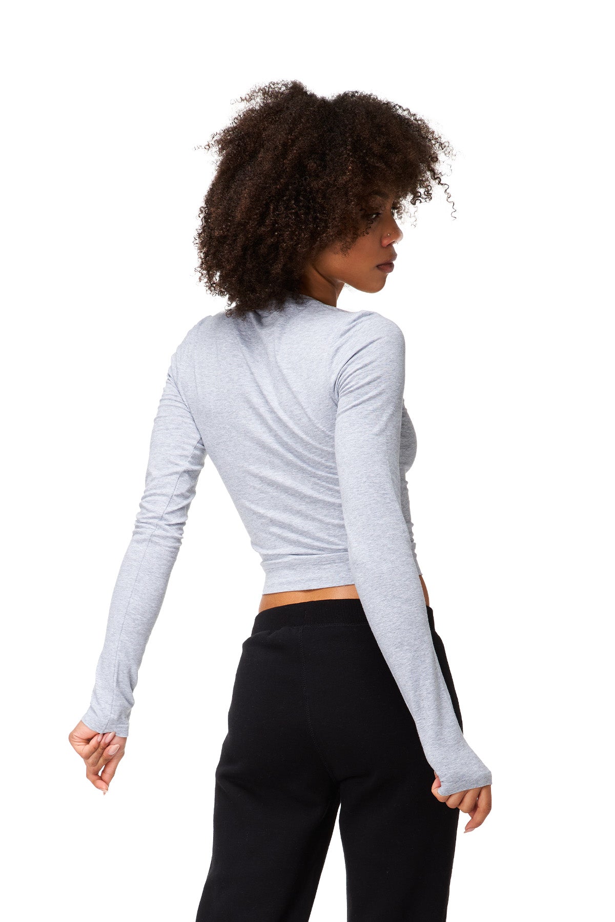 Petra - Crew Neck Long Sleeve with Zipper