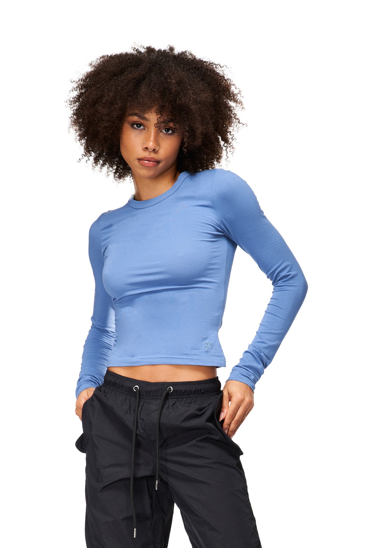 Shell - Crew Neck Long Sleeve Top