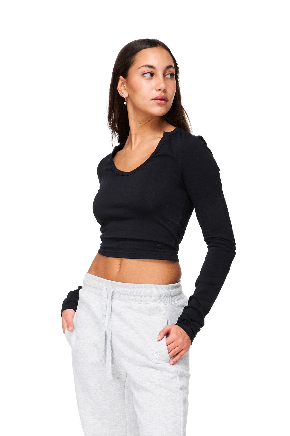 Willa - Crew Neck Long Sleeve Top