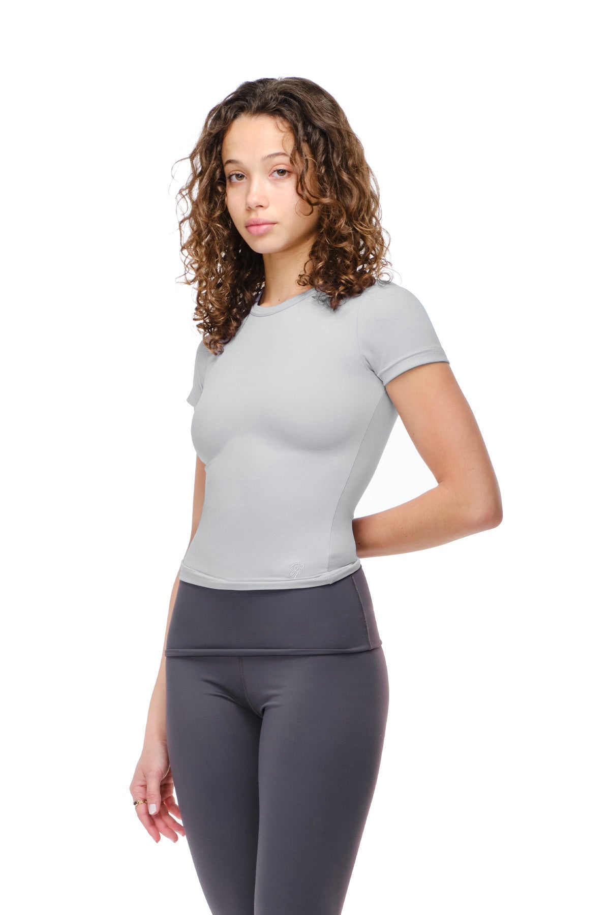 Irene - Fitted Crew Neck Tee