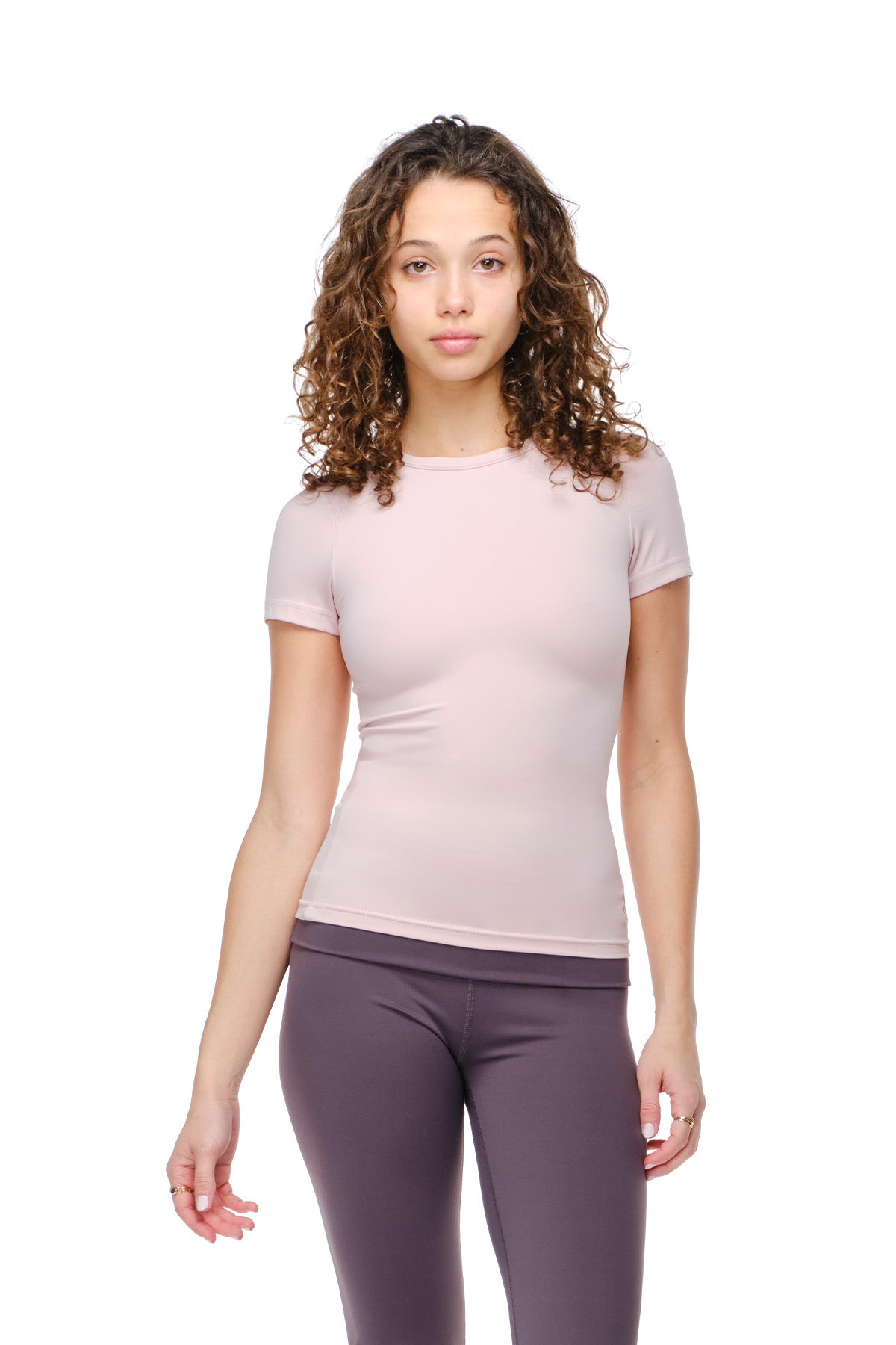 Irene - Fitted Crew Neck Tee