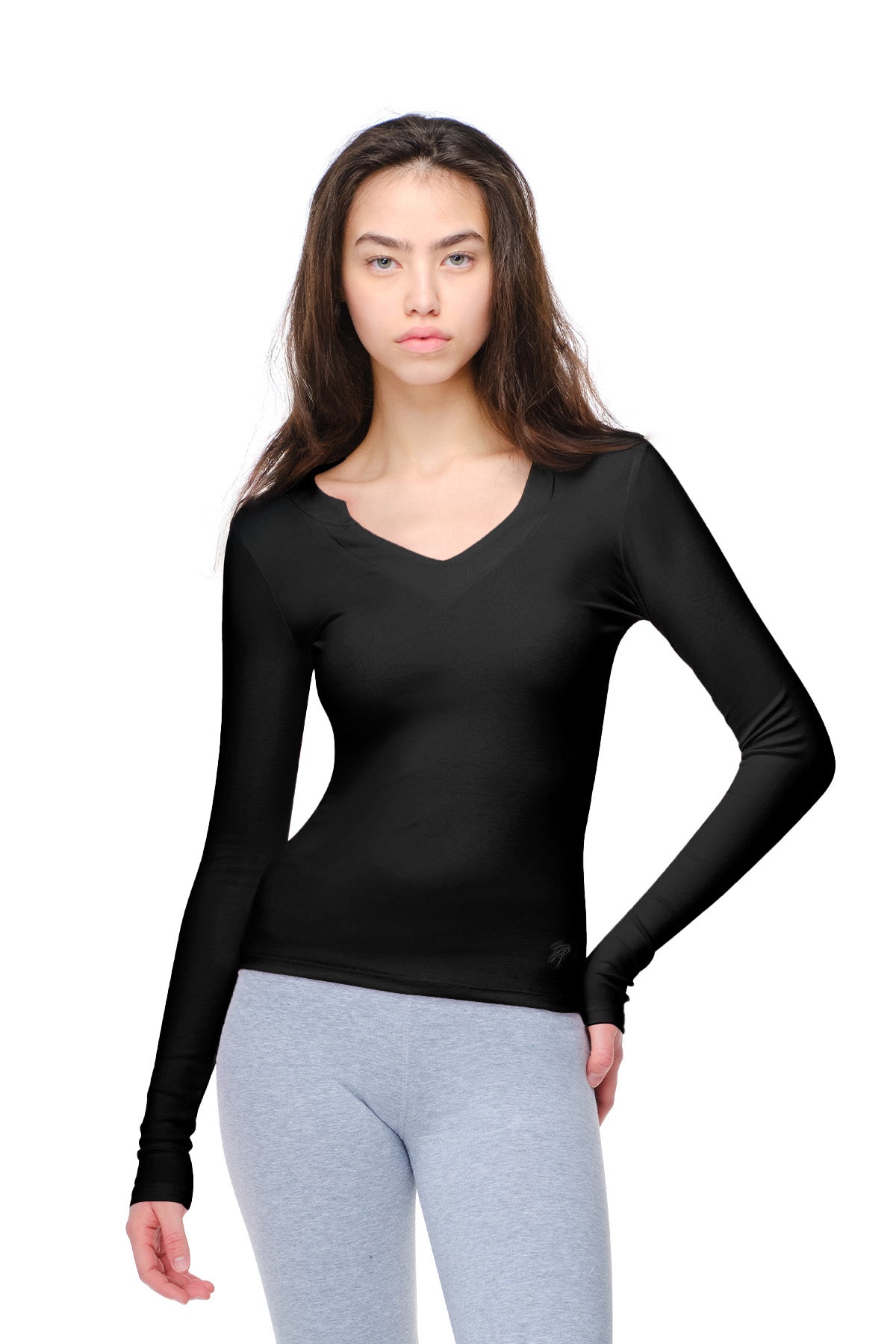 Joy - Fitted Long Sleeve Top