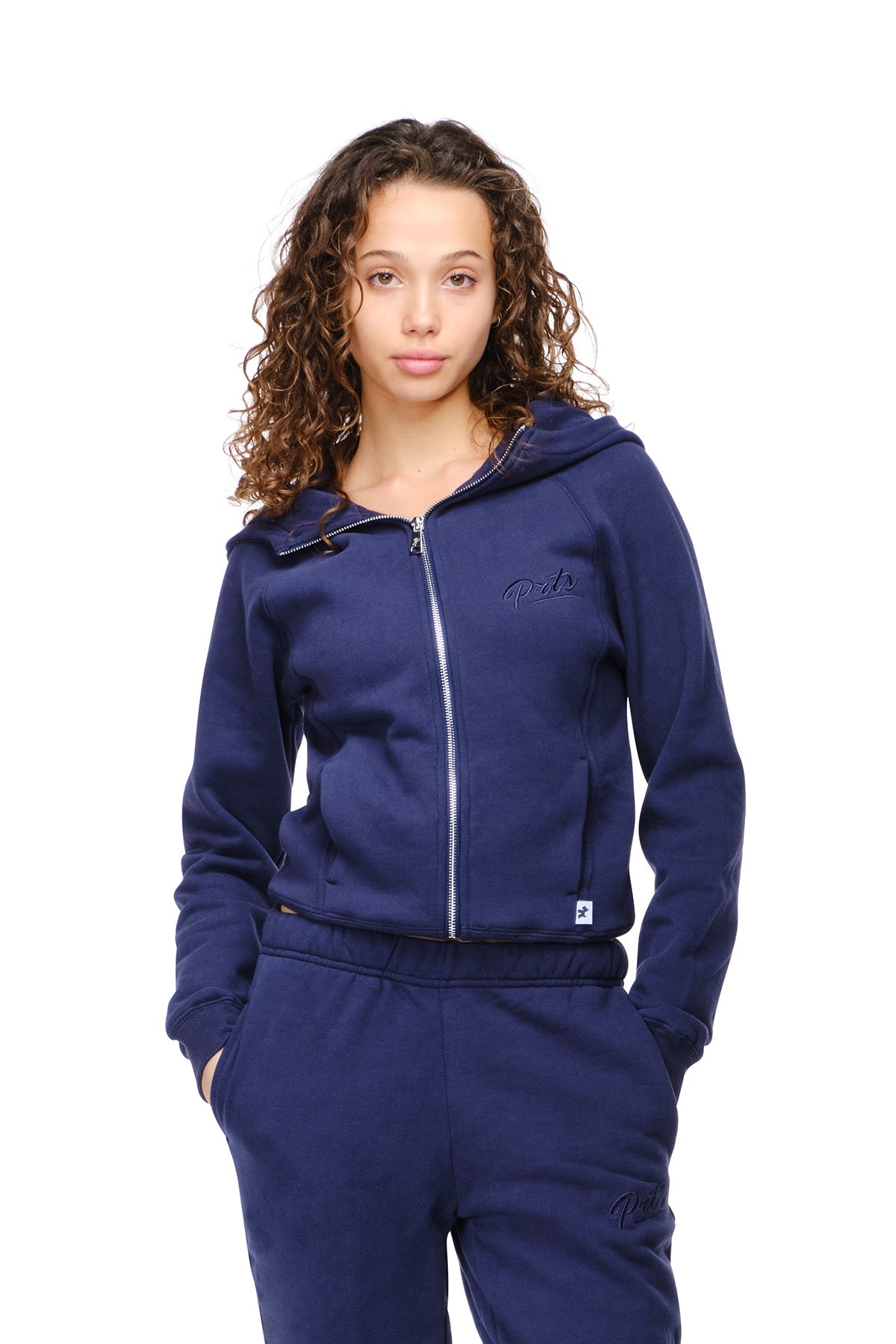 Lily - Semit Fitted Raglan Zip Up