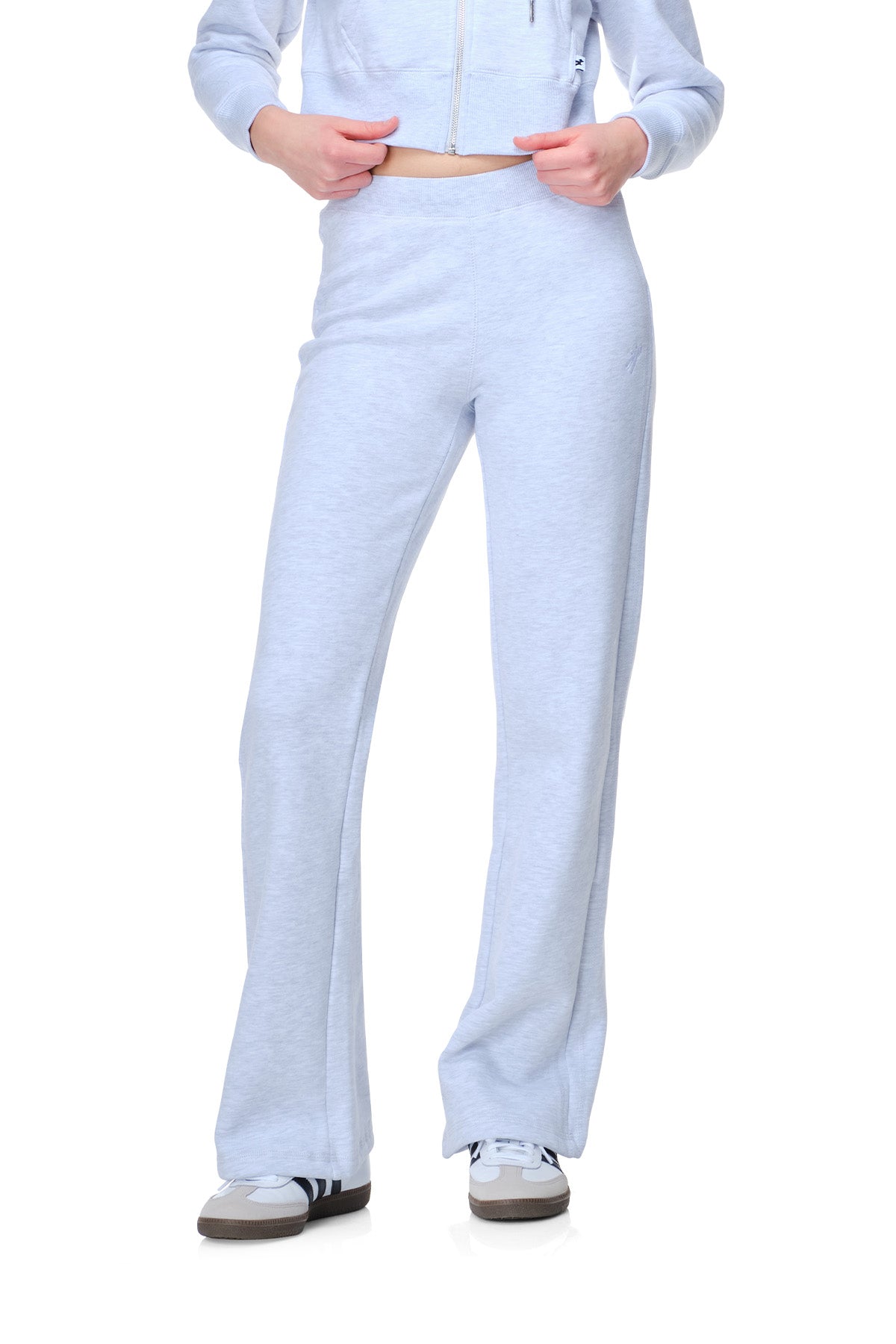 Nora - Fitted Wide Leg Sweatpant