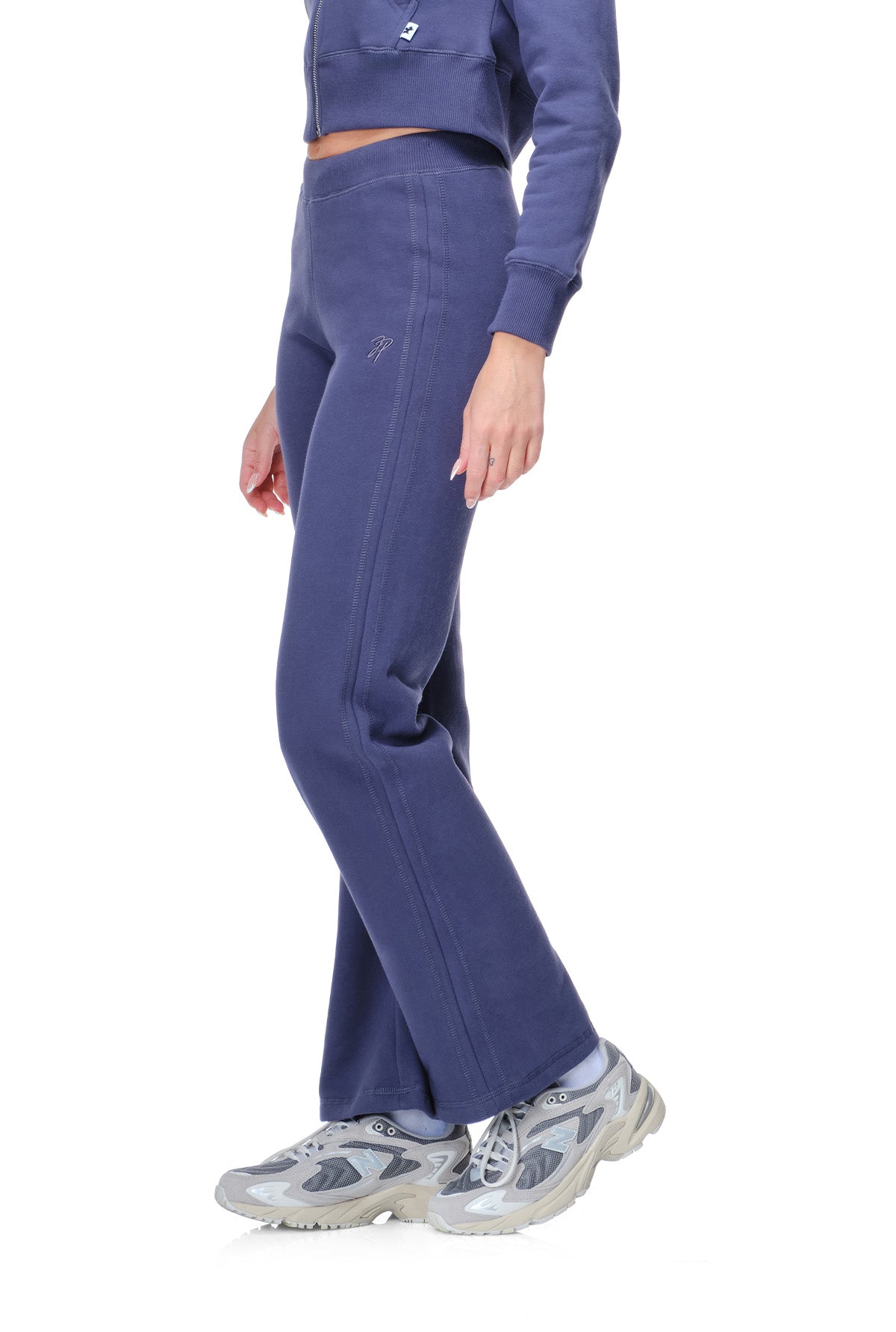 Nora - Fitted Wide Leg Sweatpant