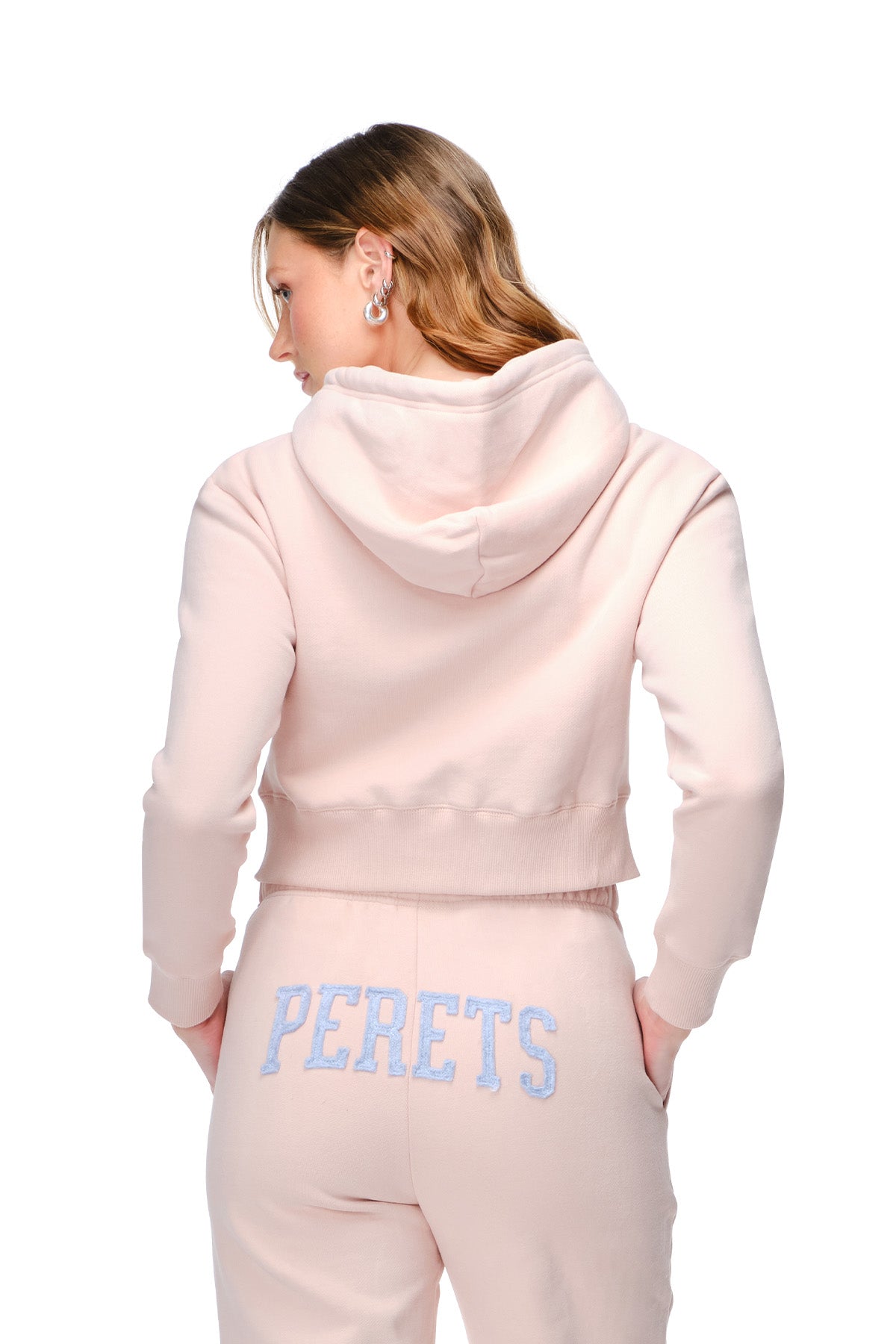 Lyra - Relaxed-Fit Cropped Zip-Up Hoodie