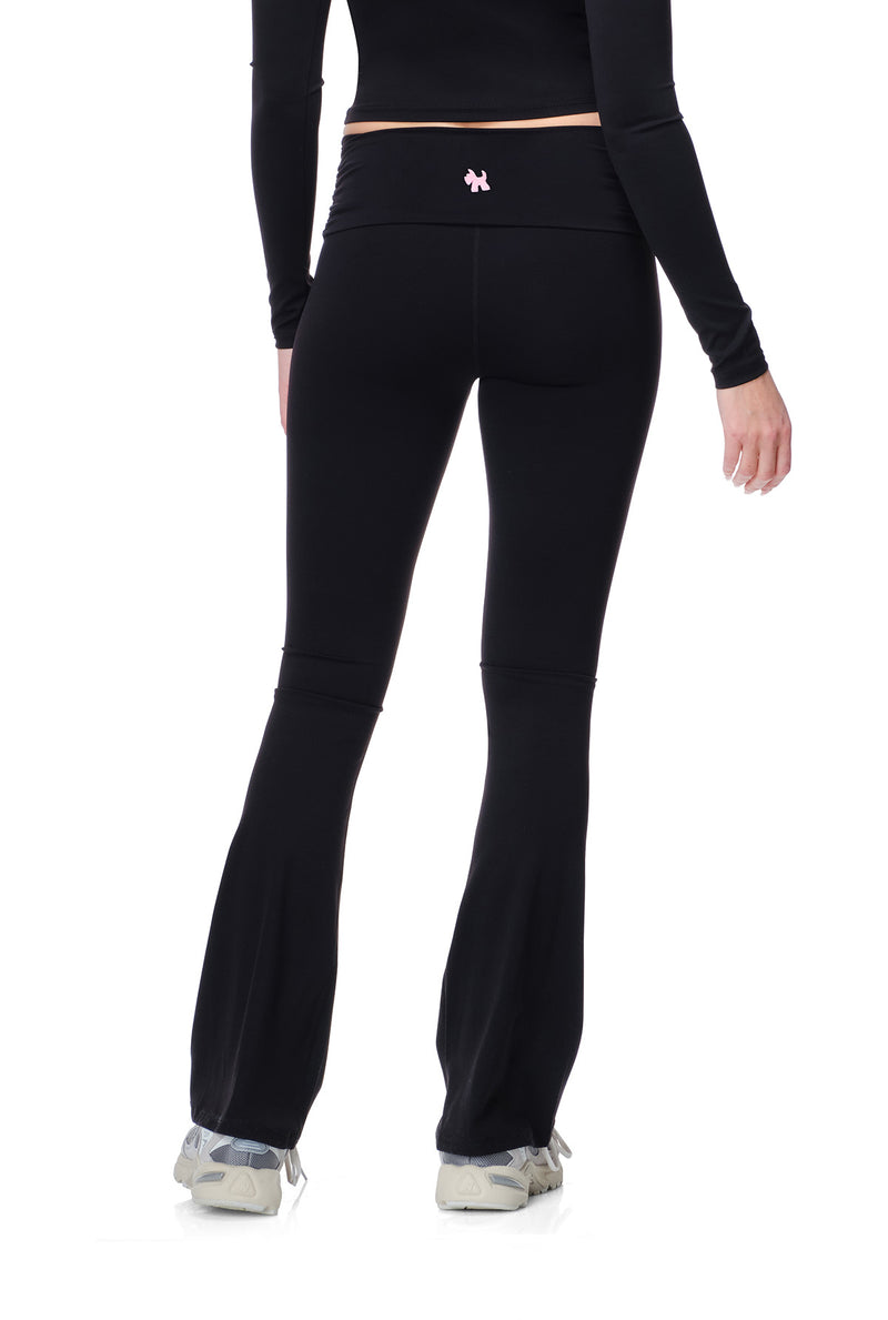 Capri - Pantalon évasé à taille repliable