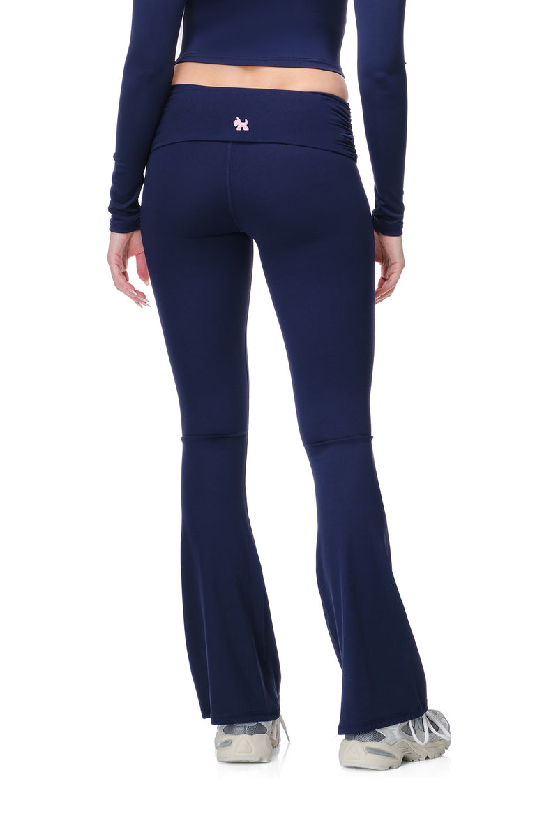 Capri - Pantalon évasé à taille repliable