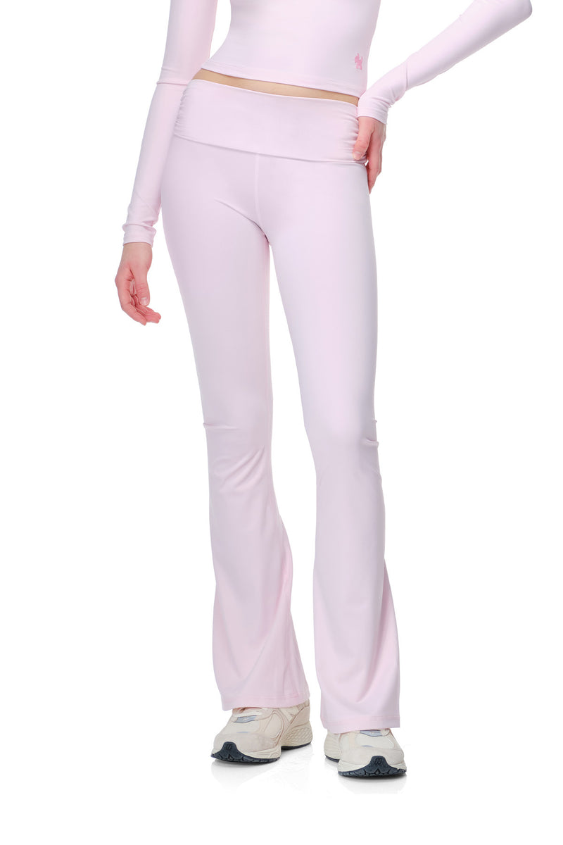 Capri - Pantalon évasé à taille repliable