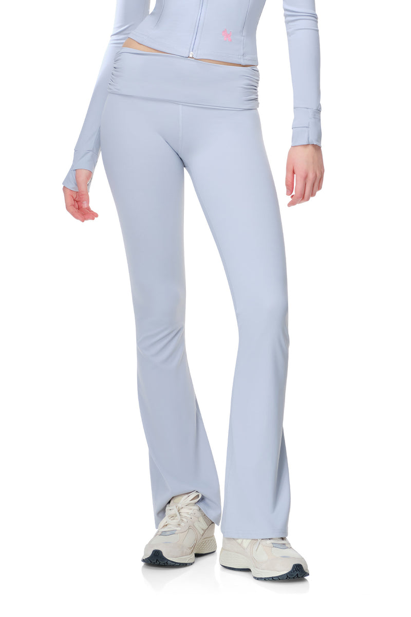 Capri - Pantalon évasé à taille repliable