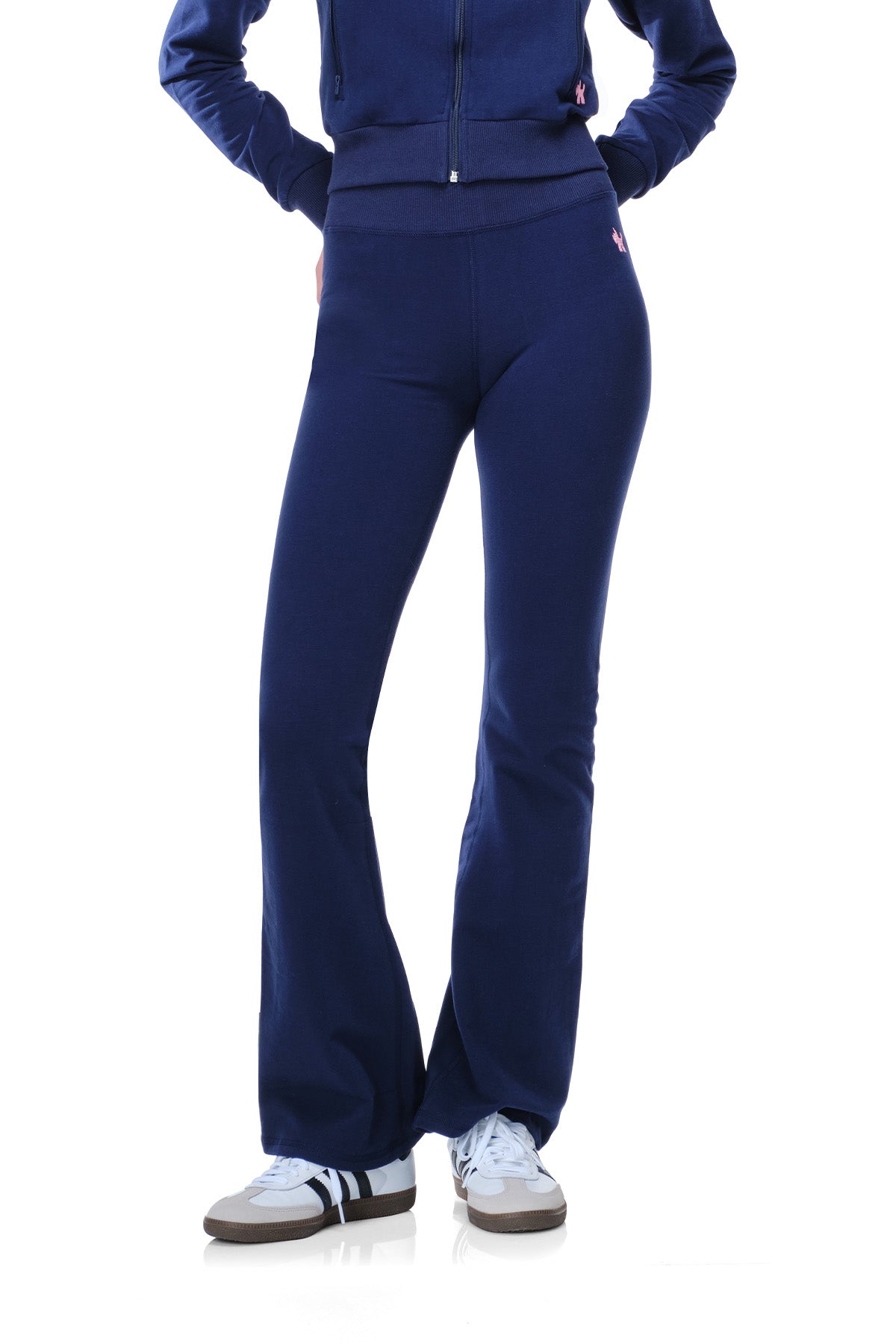 Edith - Fitted Low Rise Flare Pant