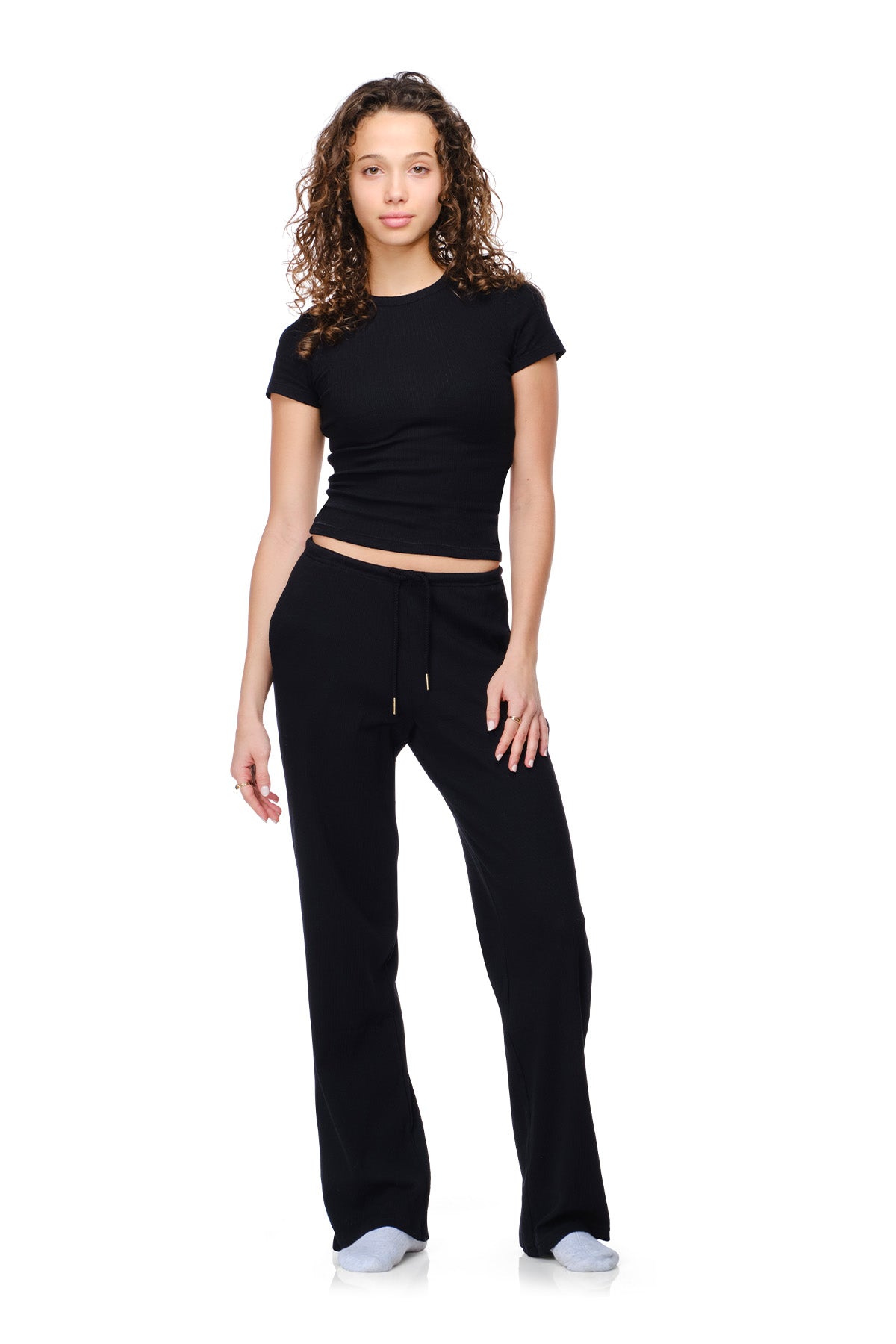 Sage - Top Loungewear ajusté