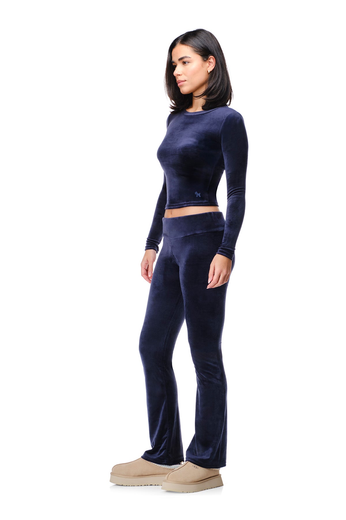 Wendy - Pantalon ajusté en velours