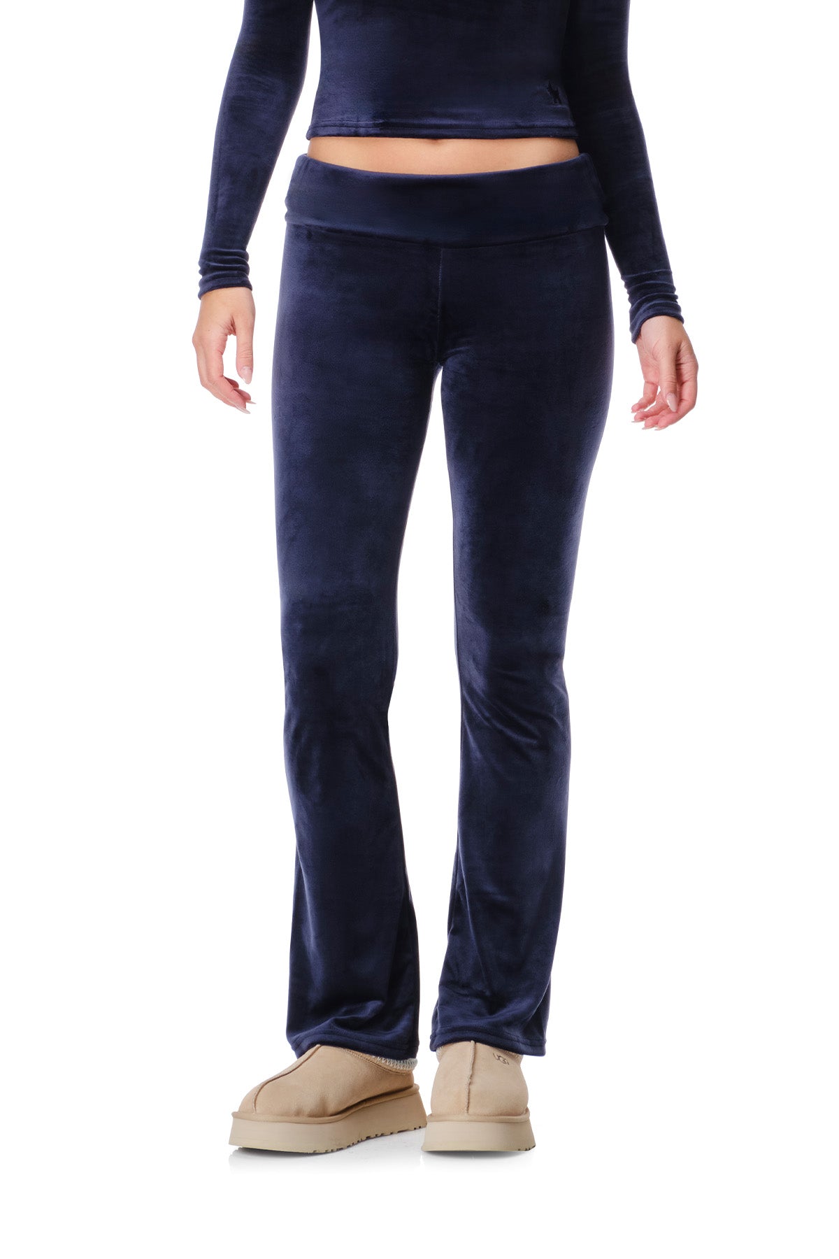 Wendy - Pantalon ajusté en velours