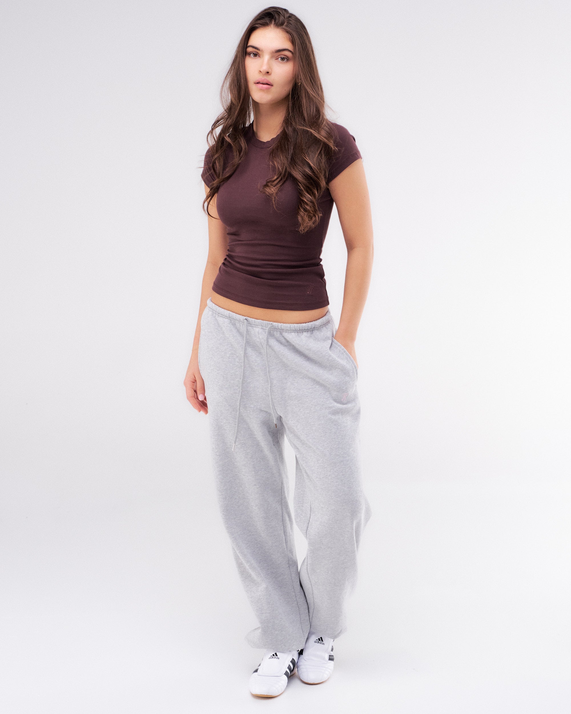 Elle - Fitted Short Sleeve Top