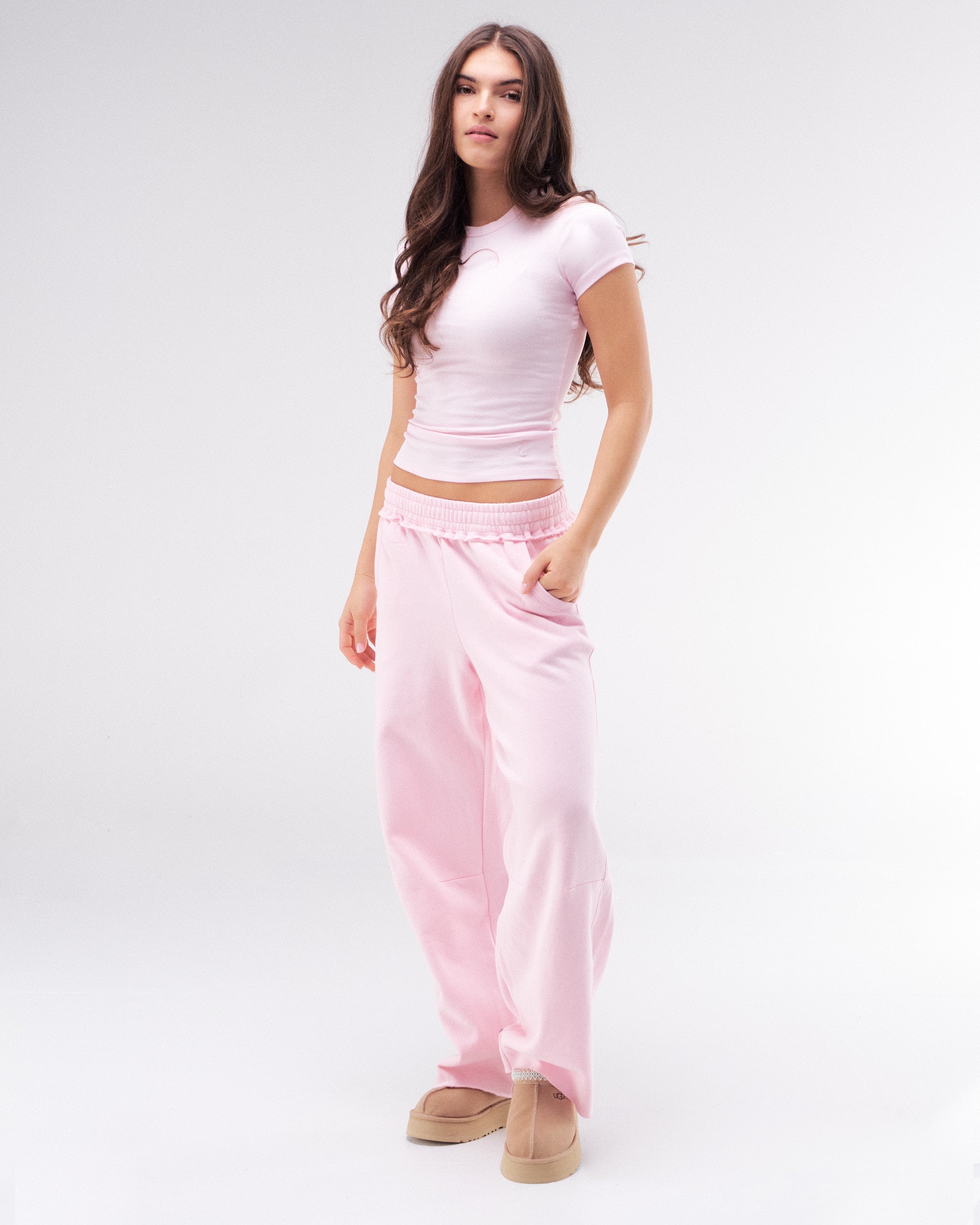 Elle - Fitted Short Sleeve Top