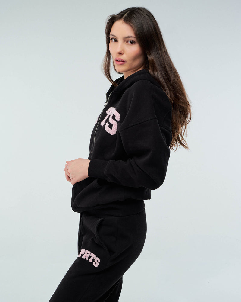 Elora - Oversized Zip-Up Hoodie