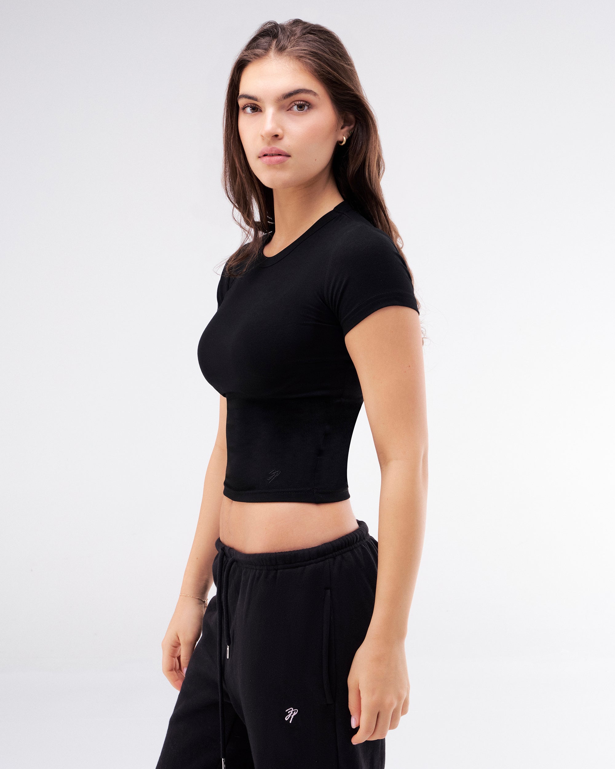 Felicity - Fitted Crew Neck Tee