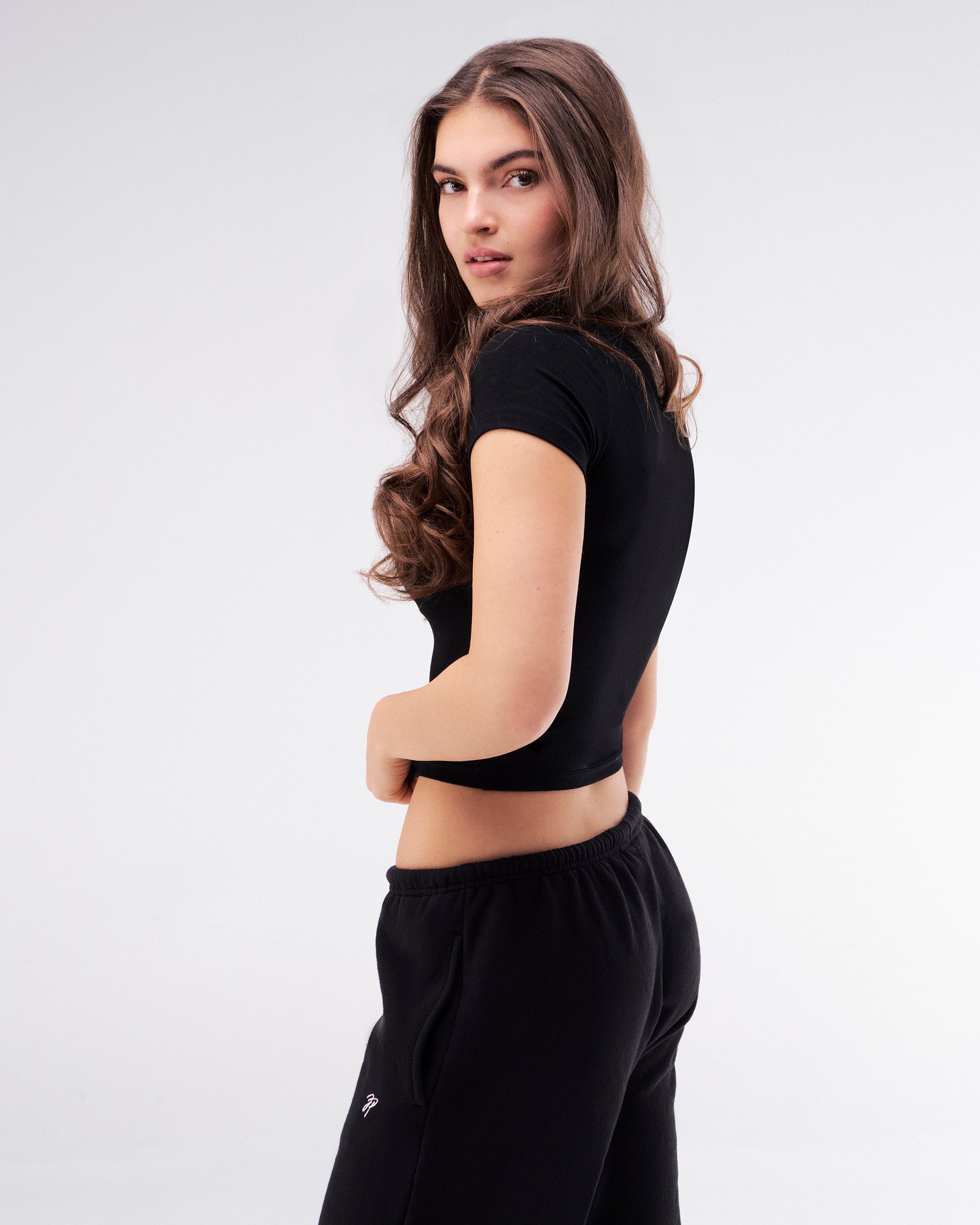 Felicity - Fitted Crew Neck Tee