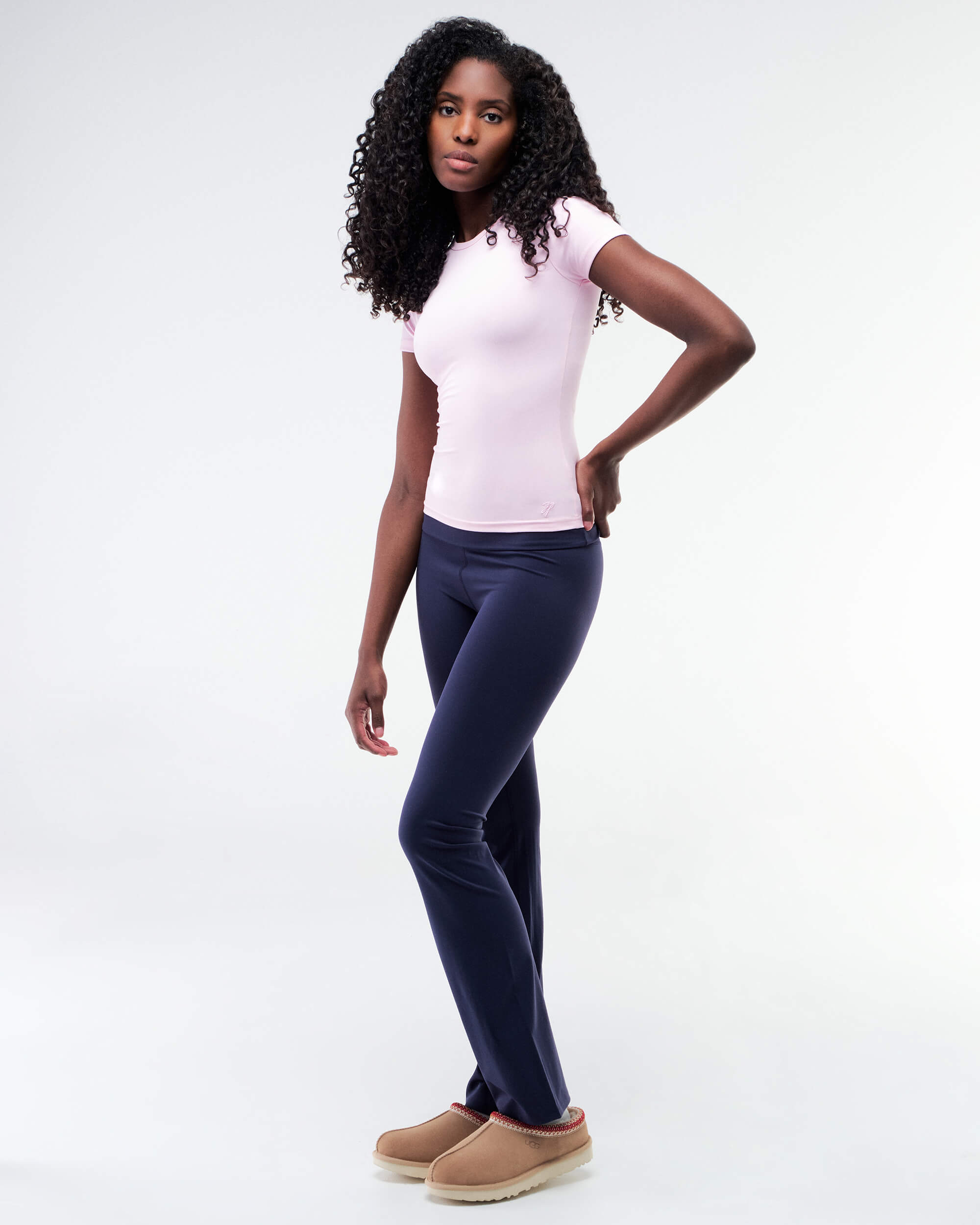 Irene - Fitted Crew Neck Tee