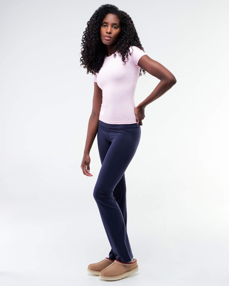 Irene - Fitted Crew Neck Tee
