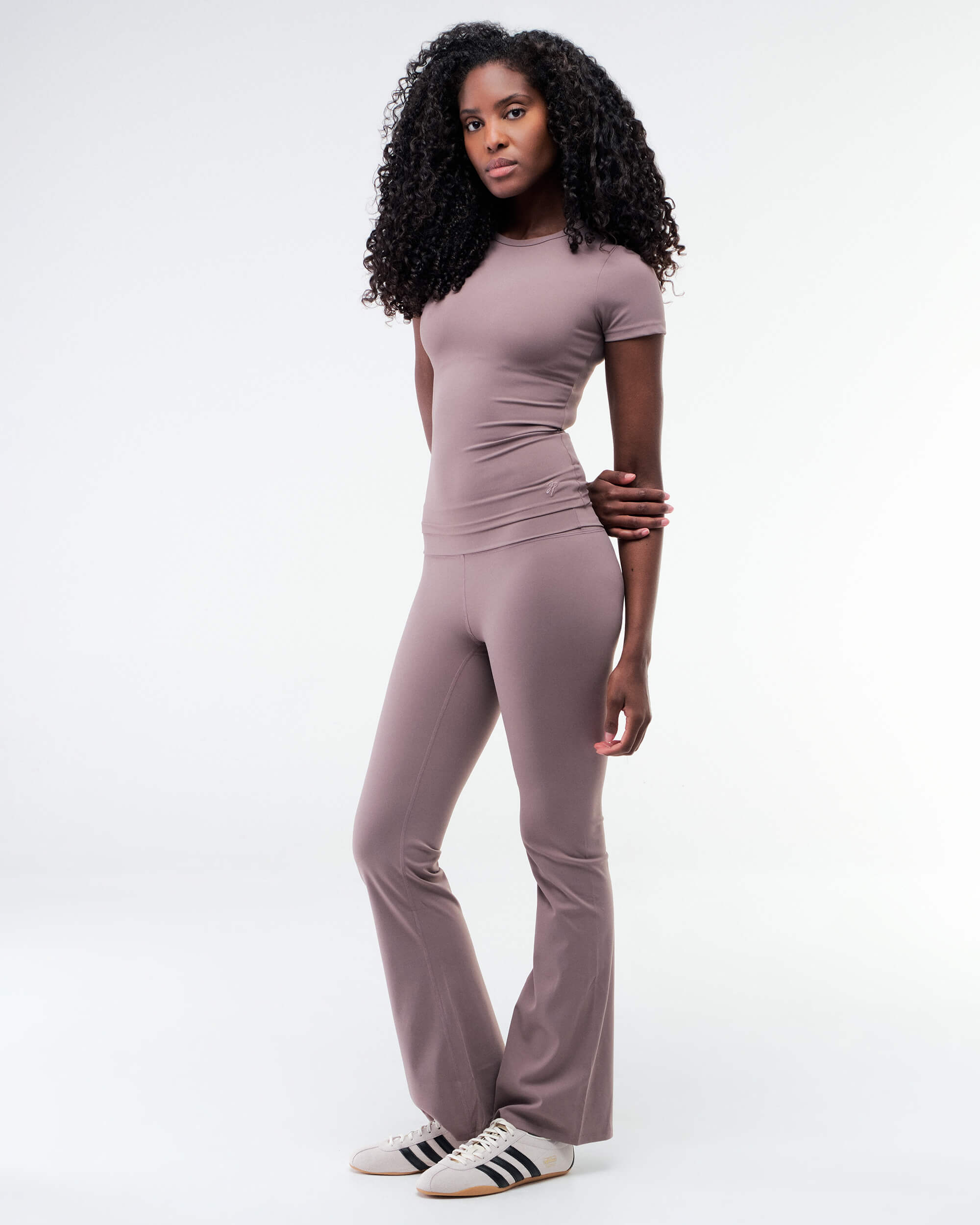 Irene - Fitted Crew Neck Tee