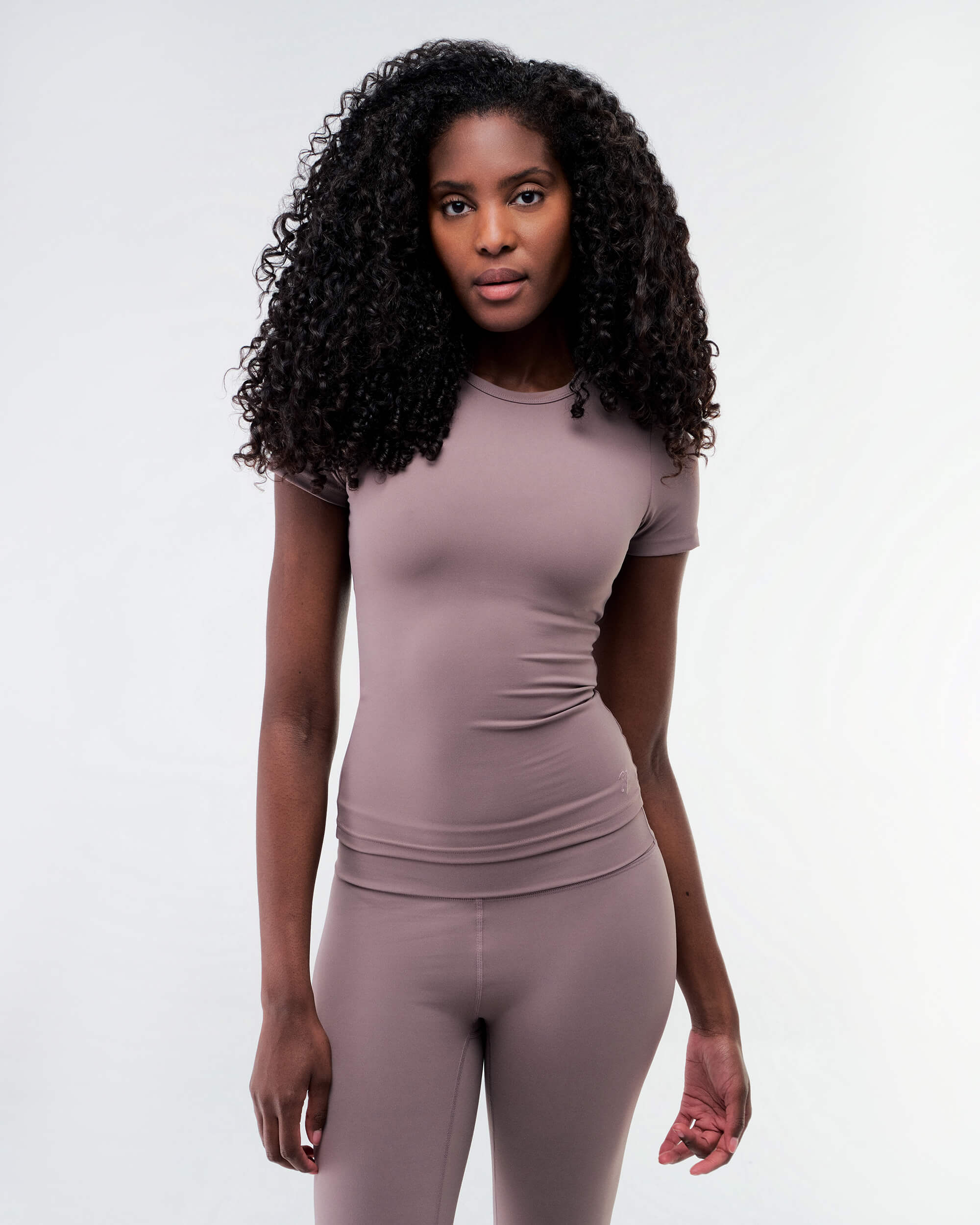 Irene - Fitted Crew Neck Tee