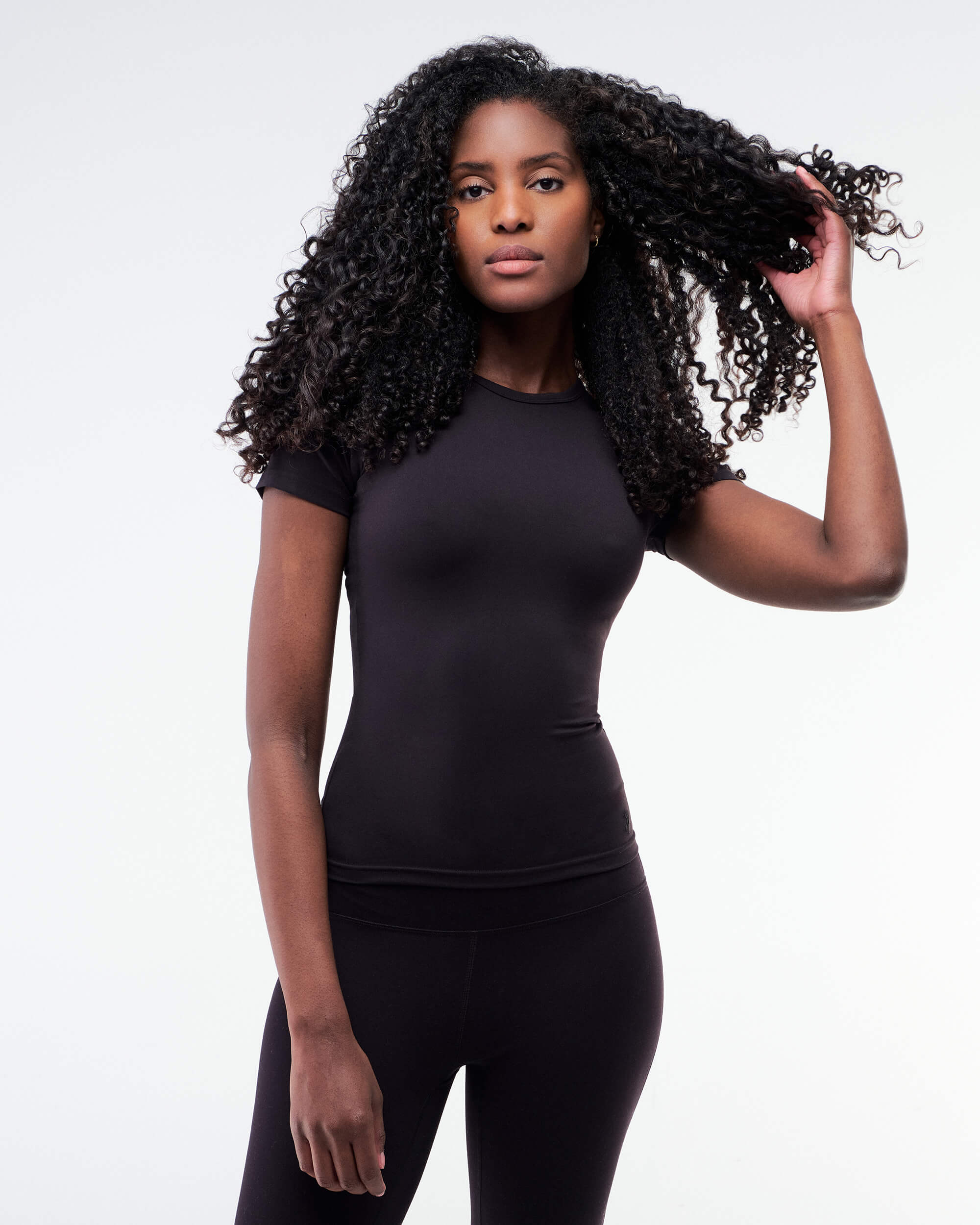 Irene - Fitted Crew Neck Tee