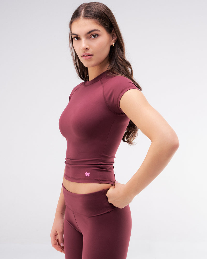 Lina – T-shirt raglan ajusté