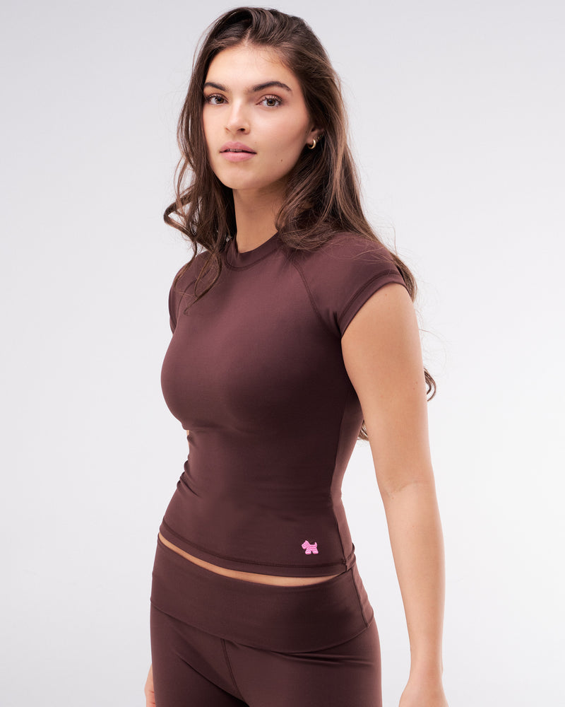 Lina – T-shirt raglan ajusté