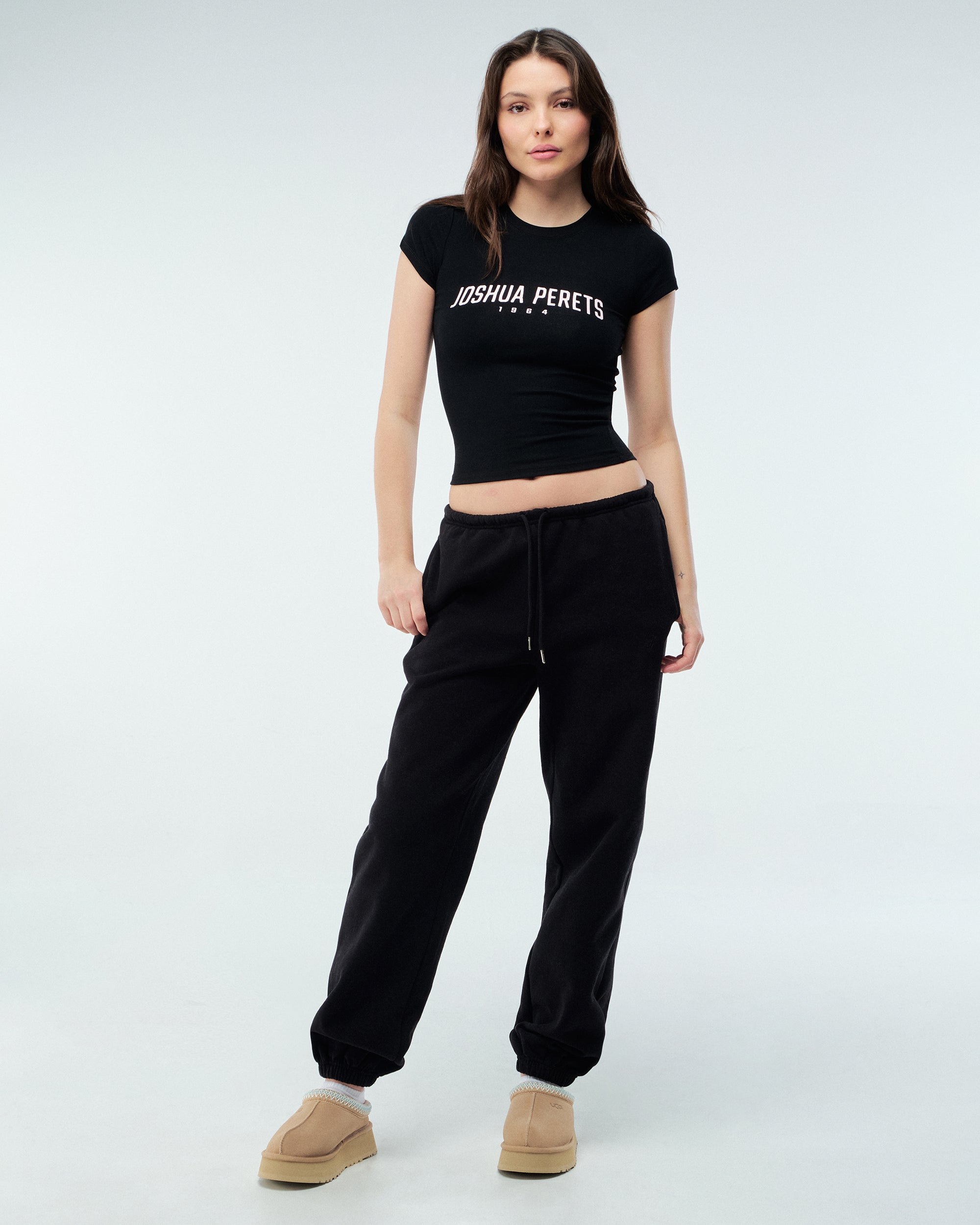 Lacey - T-shirt à col rond ajusté