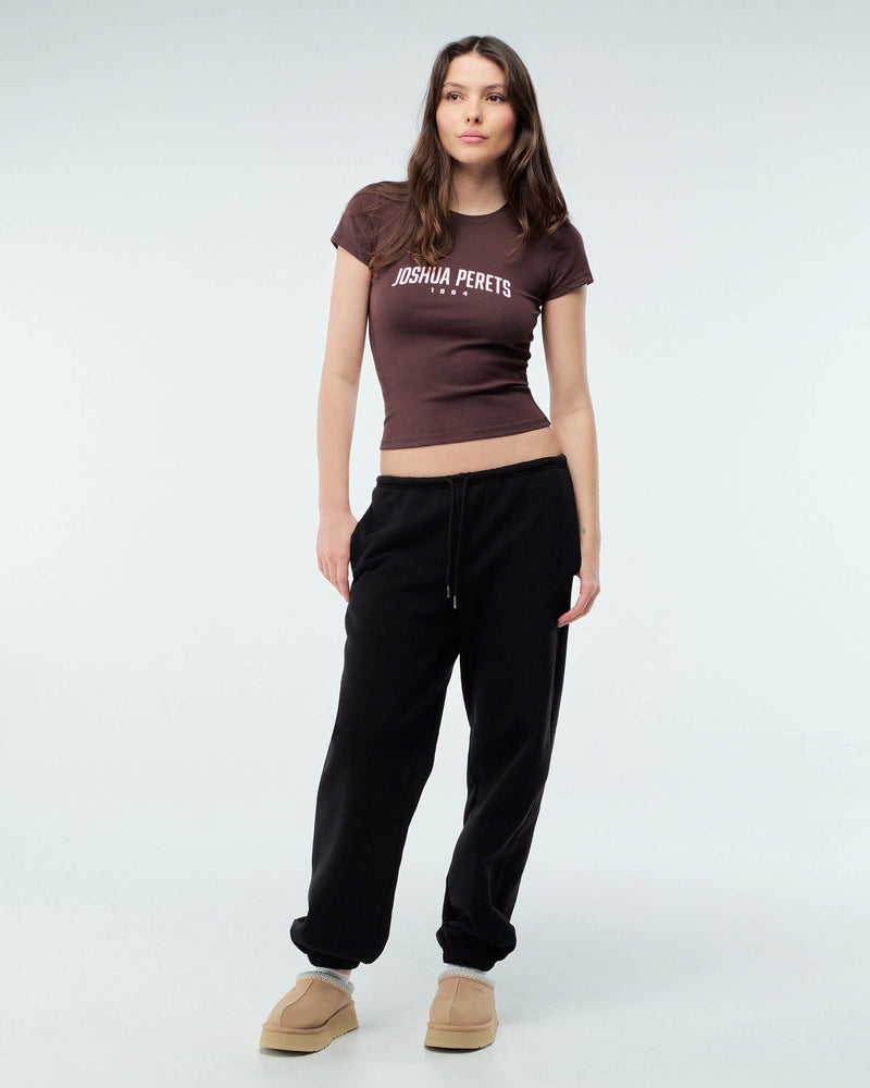 Lacey - T-shirt à col rond ajusté