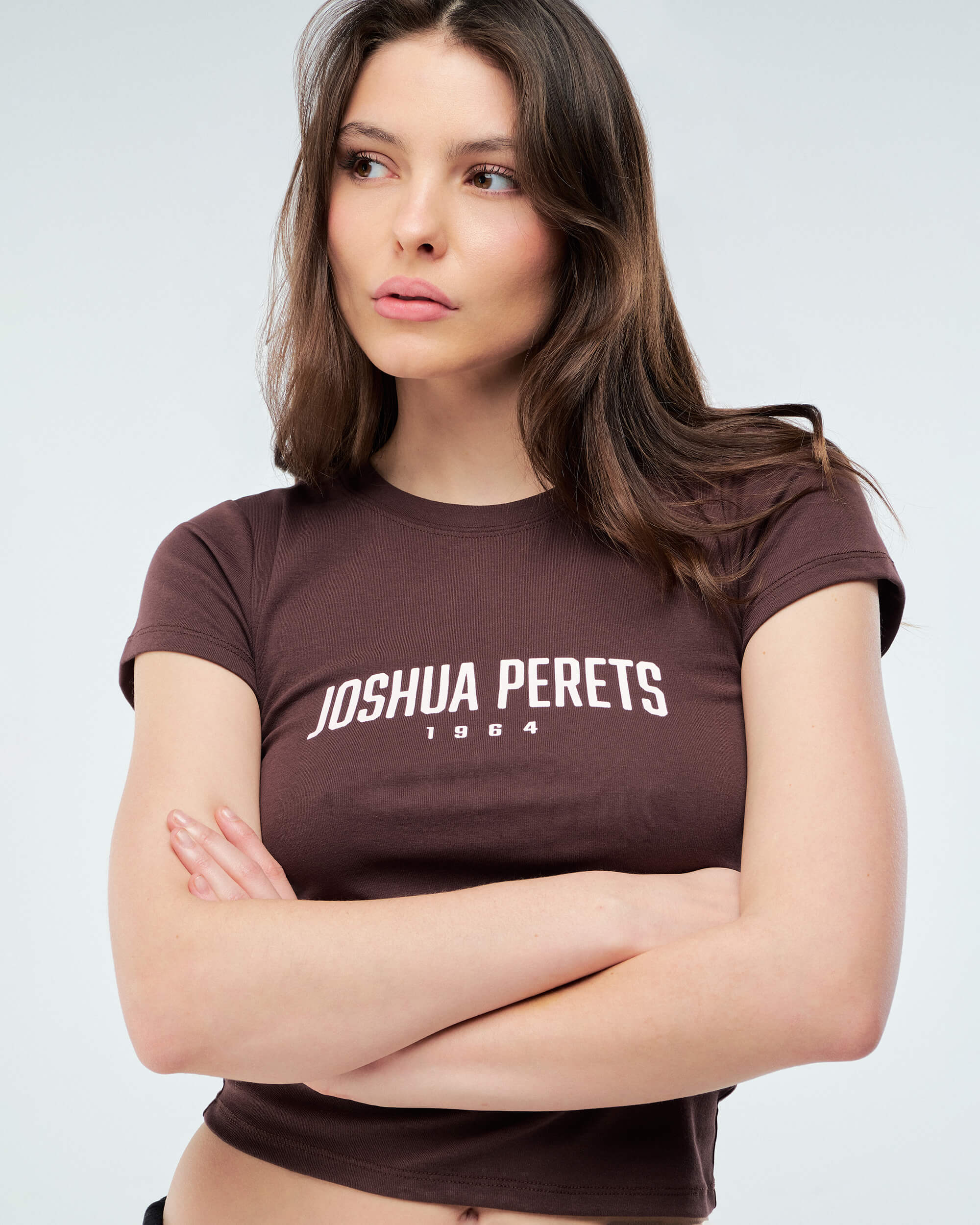 Lacey - Fitted Crew Neck Tee