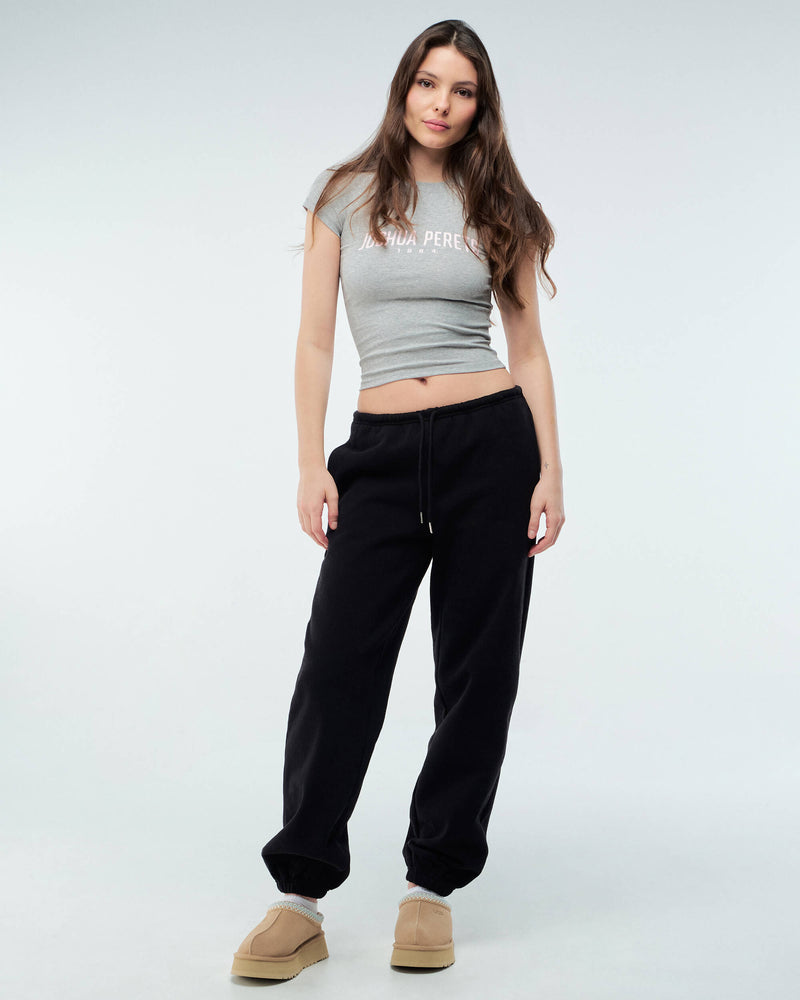 Lacey - T-shirt à col rond ajusté