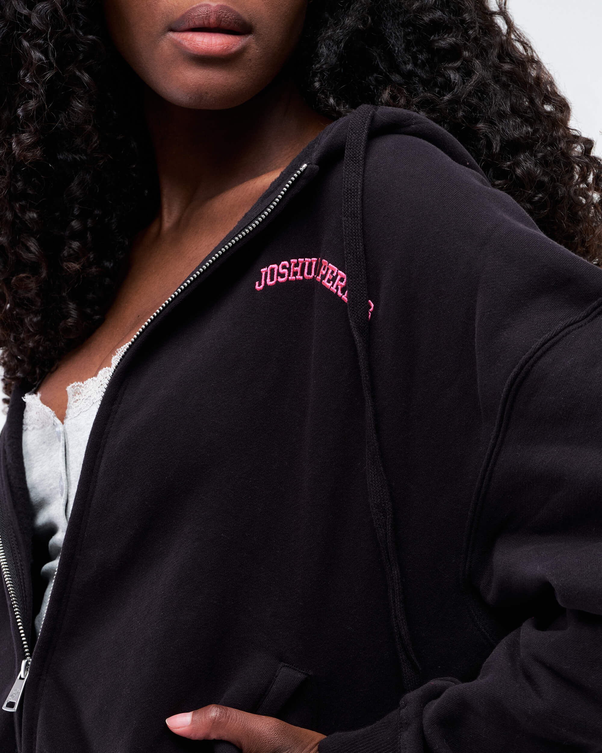 Malani - Oversized Zip-Up Hoodie