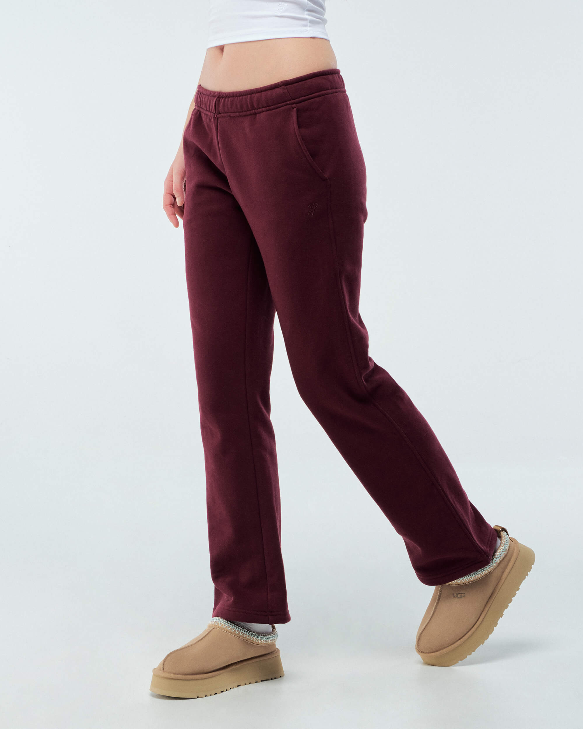 Milan - Low-Rise Semi-Relaxed Fit Straight Leg Pants